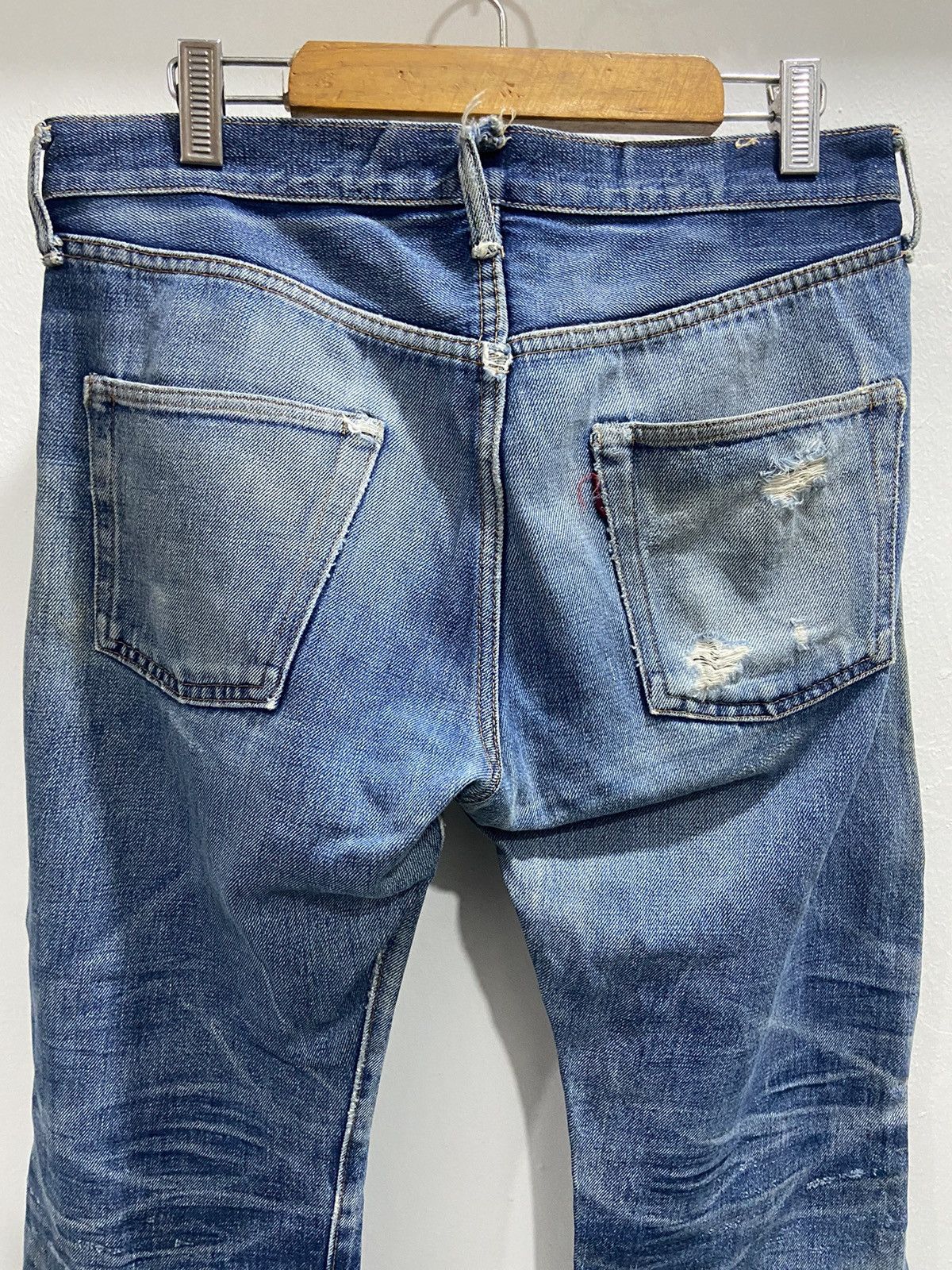 Denime Denime thrashed selvedge Japan jeans Size US 33 - 6 Thumbnail