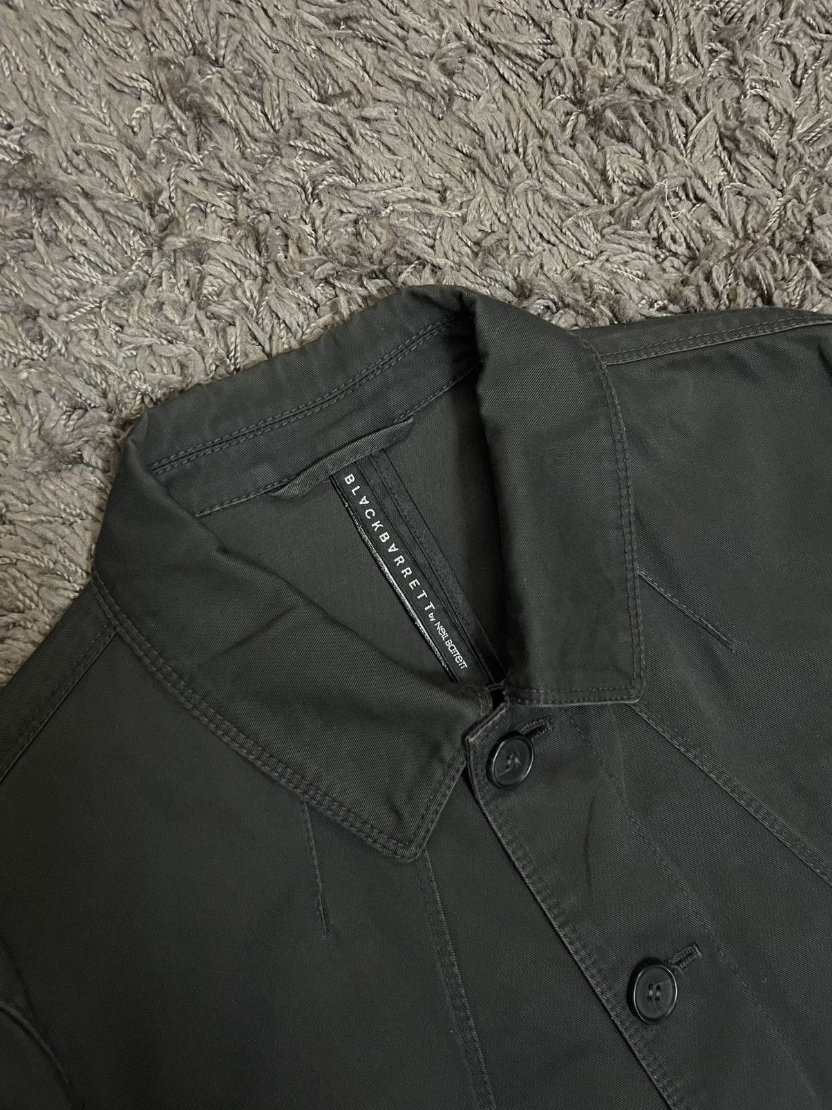 Neil Barrett 2000s Black barret button up buckle pockets #H5 Size S / US 4 / IT 40 - 7 Thumbnail