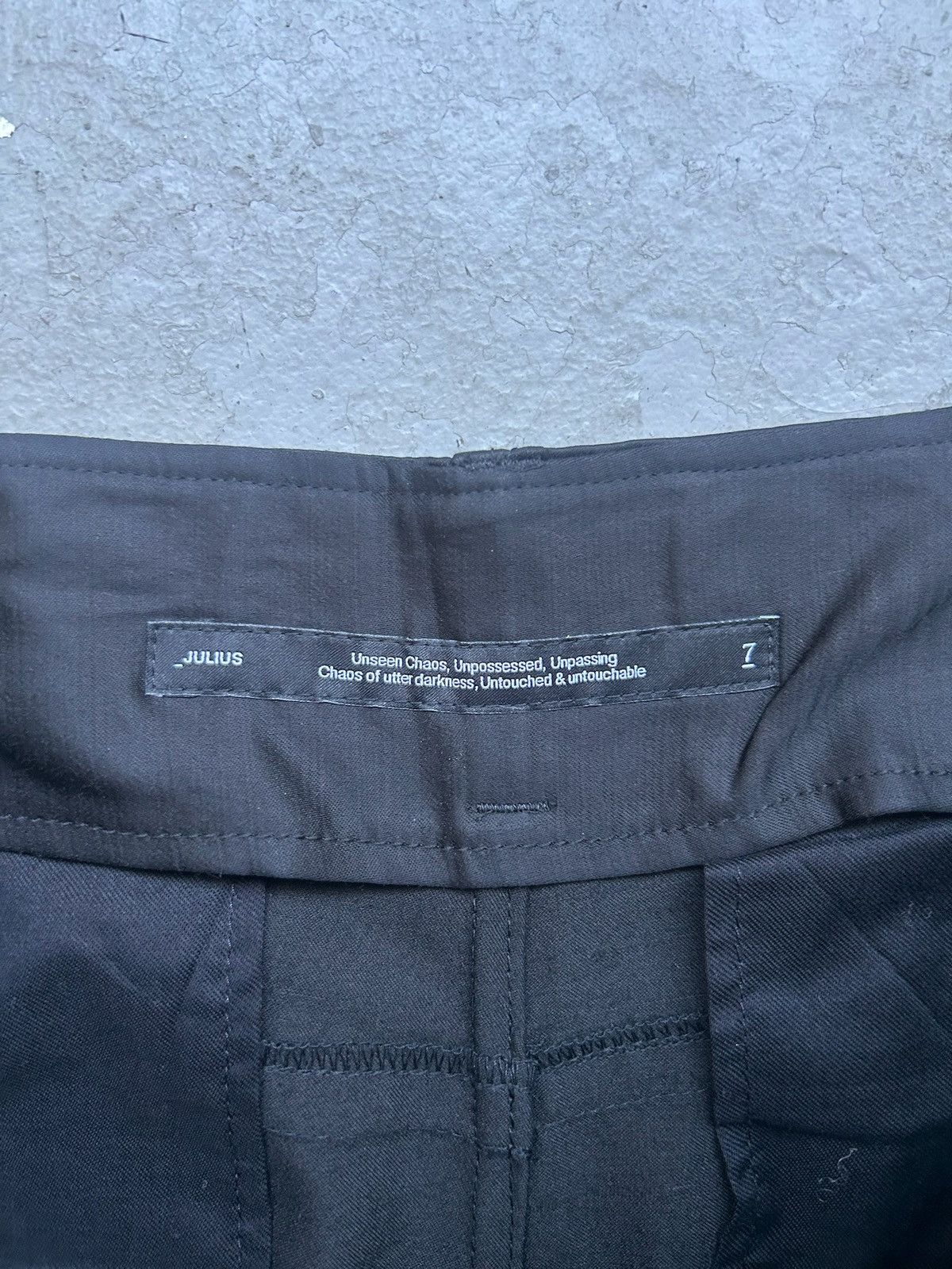 Julius Julius FW23/24 Wool Cupro Blend Pants Size US 32 / EU 48 - 4 Thumbnail