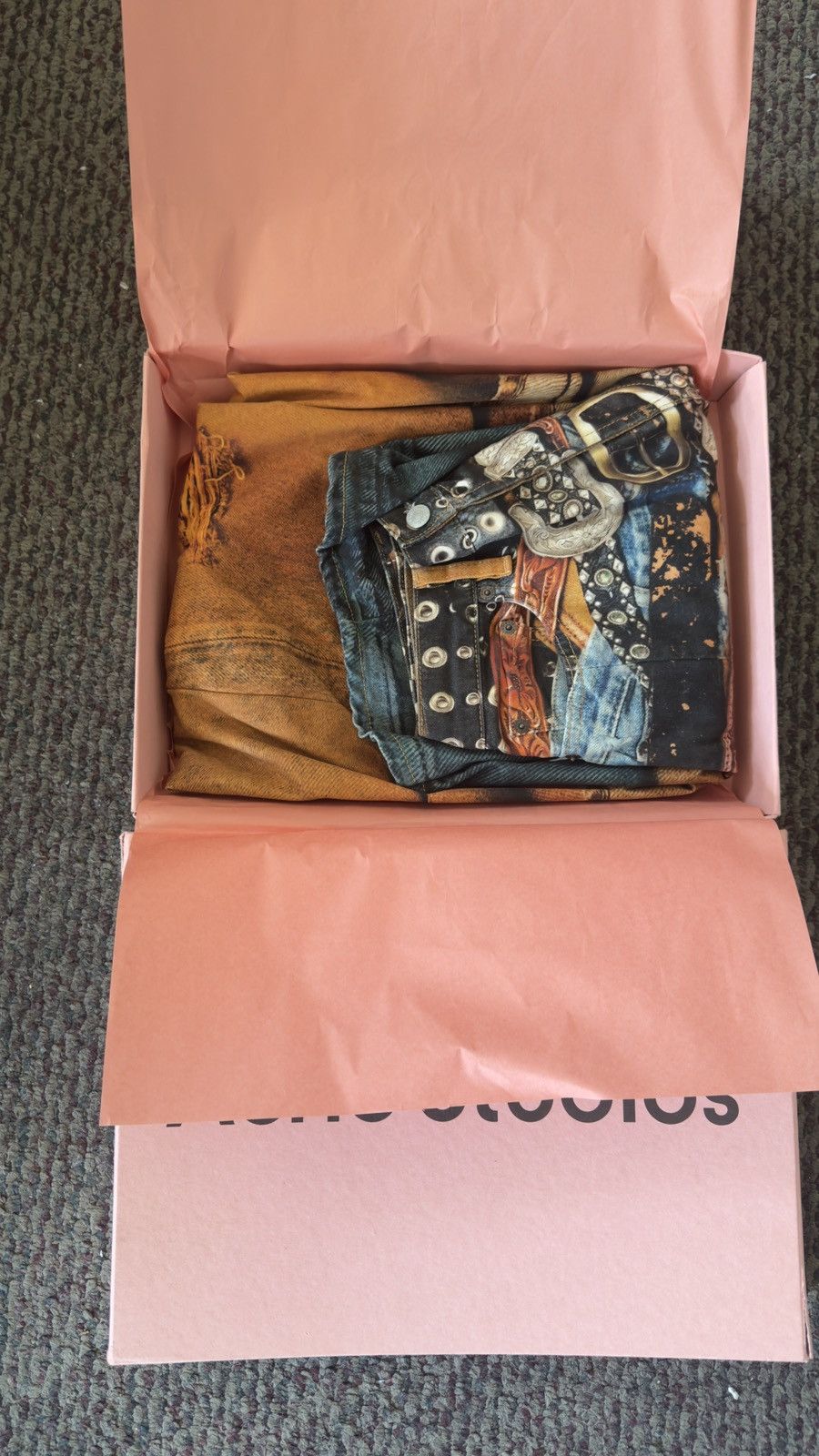Acne Studios SS25 ACNE STUDIOS | Acne Studios 2006M Trompe L’Oeil Jeans — Size US 28 / EU 44 - 7 Thumbnail