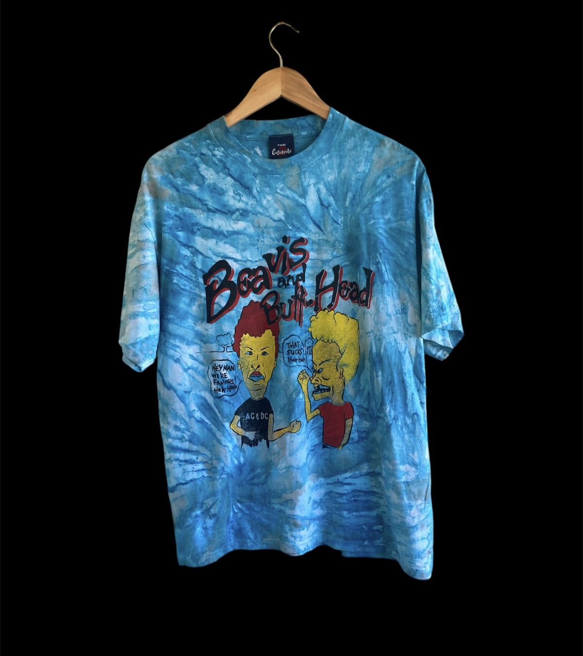 Mtv × Vintage Vintage 90s Beavis And Butthead Tee VTG Boot AC/DC VTG MTV Size US L / EU 52-54 / 3 - 3 Thumbnail