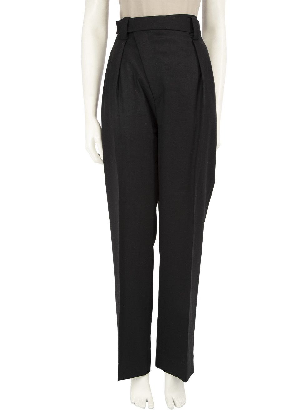 Victoria Beckham Black Straight Legged Trousers Size 28" / US 6 / IT 42 - 1 Thumbnail