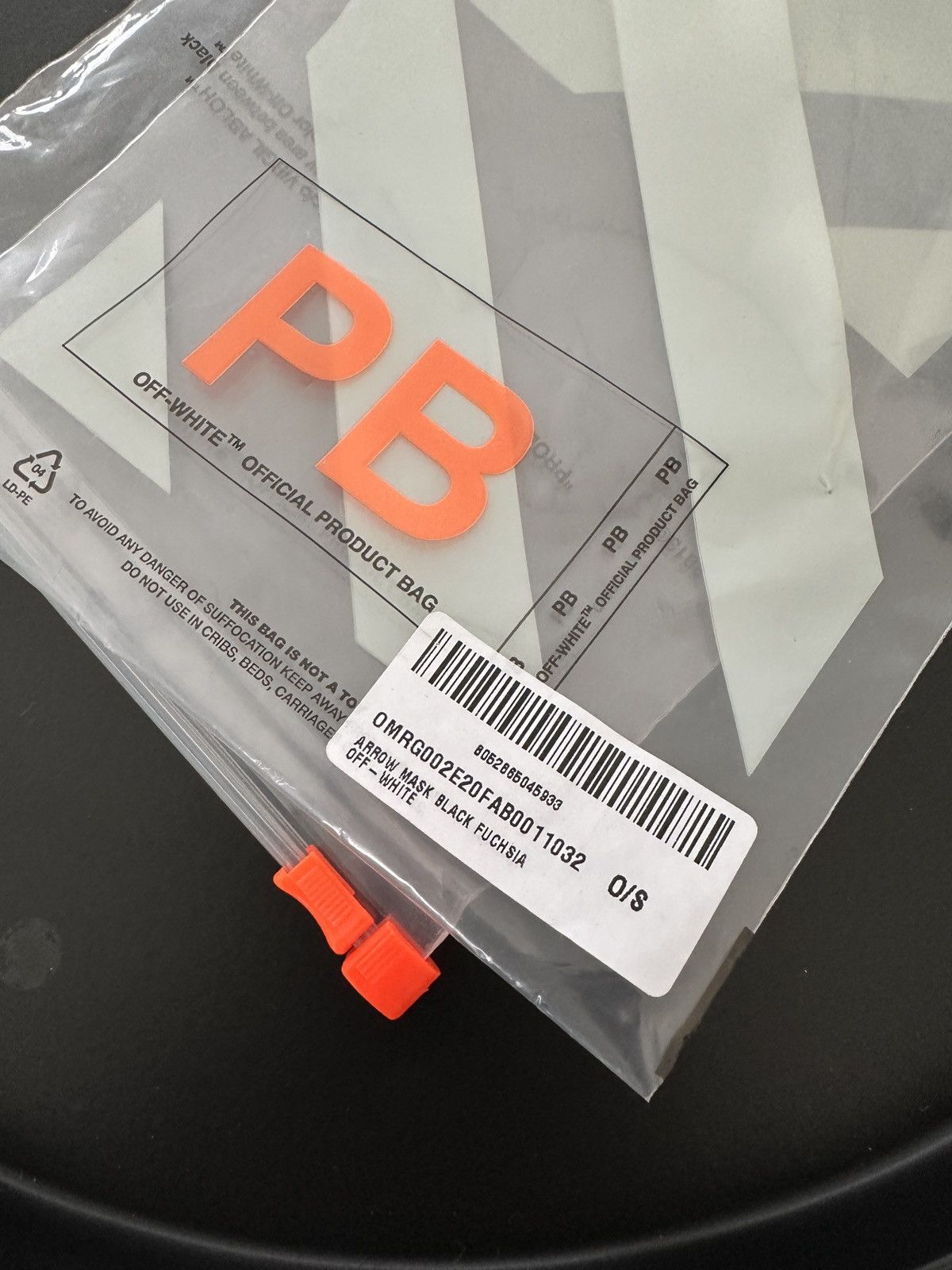 Off-White Off-White Mask Size ONE SIZE - 10 Thumbnail