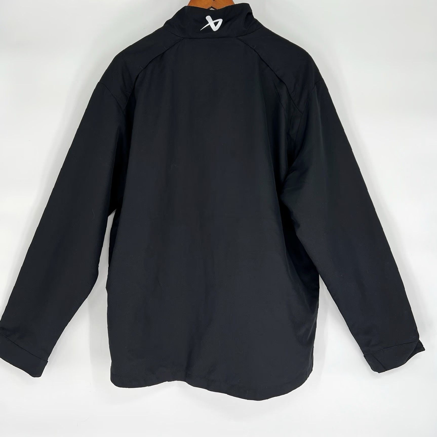 Vintage Bauer Team Hockey Lightweight Jacket Black Size Large Mens Jacket Windbreaker Zip Embroidered Logo Nylon Lightweight Hockey Zipper Black 2000s? Size US L / EU 52-54 / 3 - 5 Thumbnail