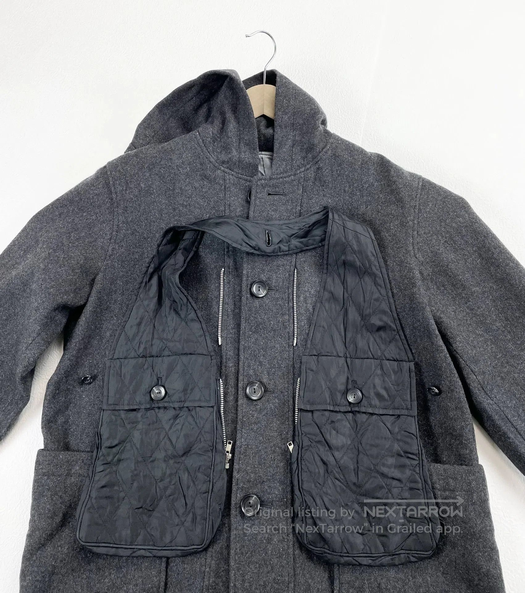 Issey Miyake issey sport I.S 90s tactical wool jacket. Size US M / EU 48-50 / 2 - 5 Thumbnail