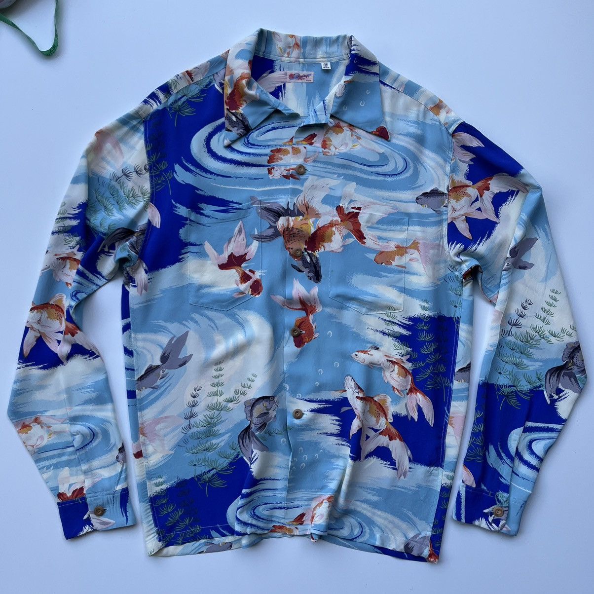 Sun Surf × Toyo Enterprises Sun surf rayon crepe gold fish koi by toyo enterprise Size US M / EU 48-50 / 2 - 1 Thumbnail
