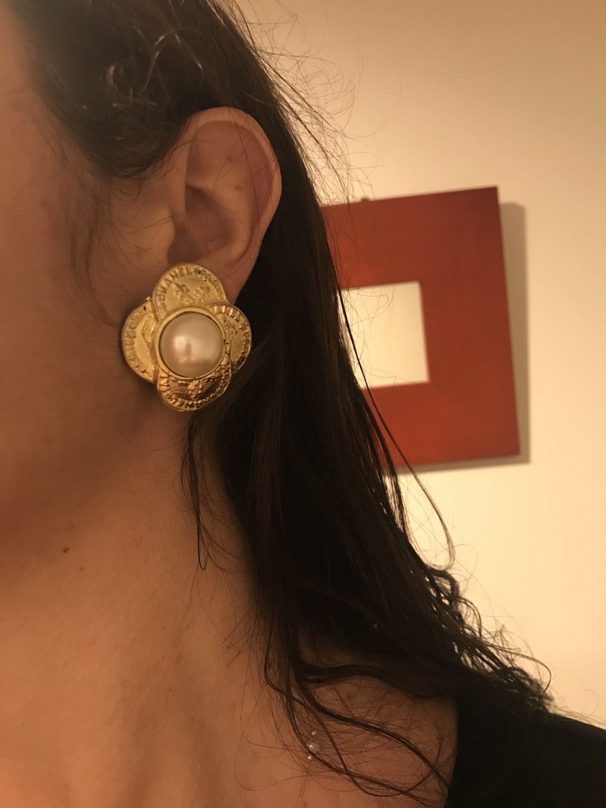 Chanel Earrings Chanel vintage Size ONE SIZE - 9 Thumbnail