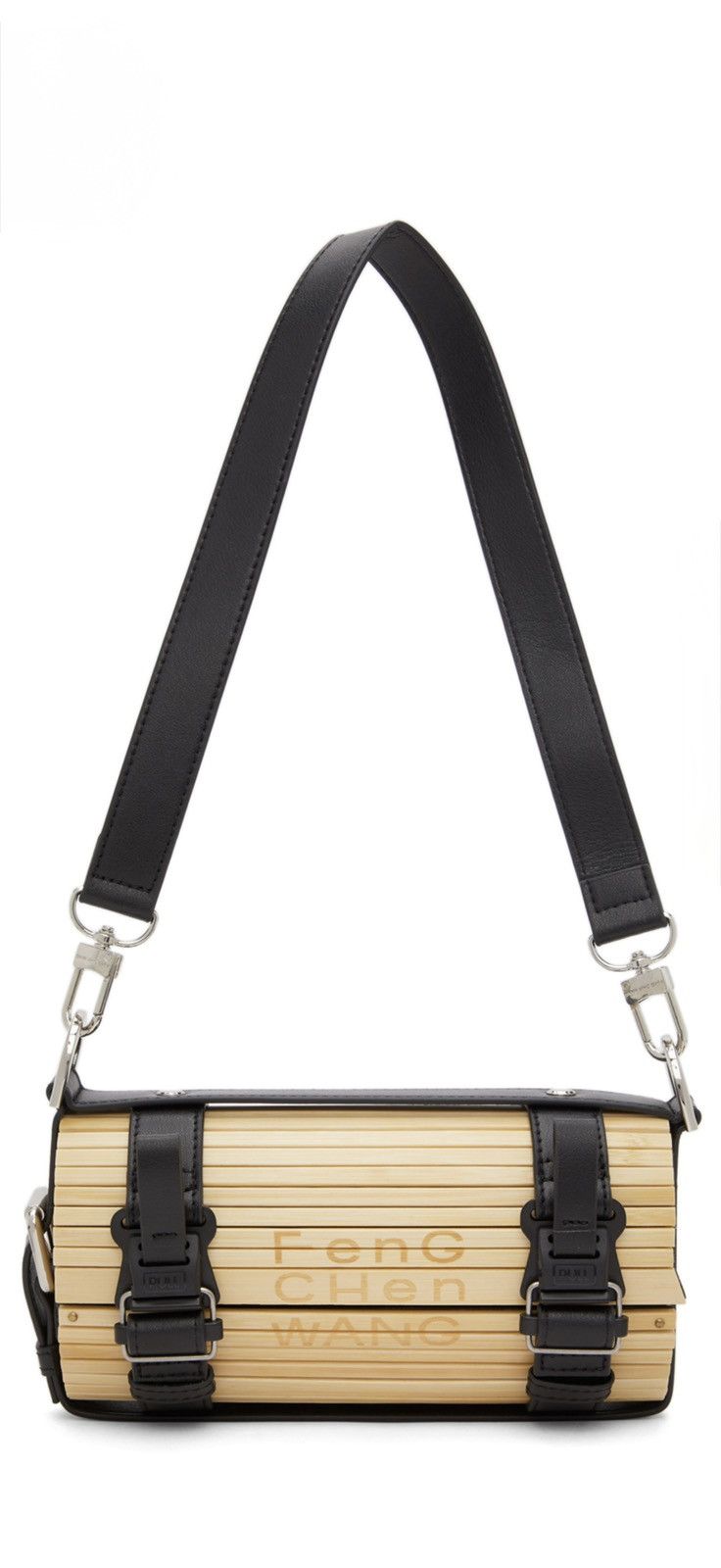 Feng Chen Wang Feng Chen Wang Bamboo & Leather Crossbody Bag – Eco-Chic Size ONE SIZE - 1 Thumbnail