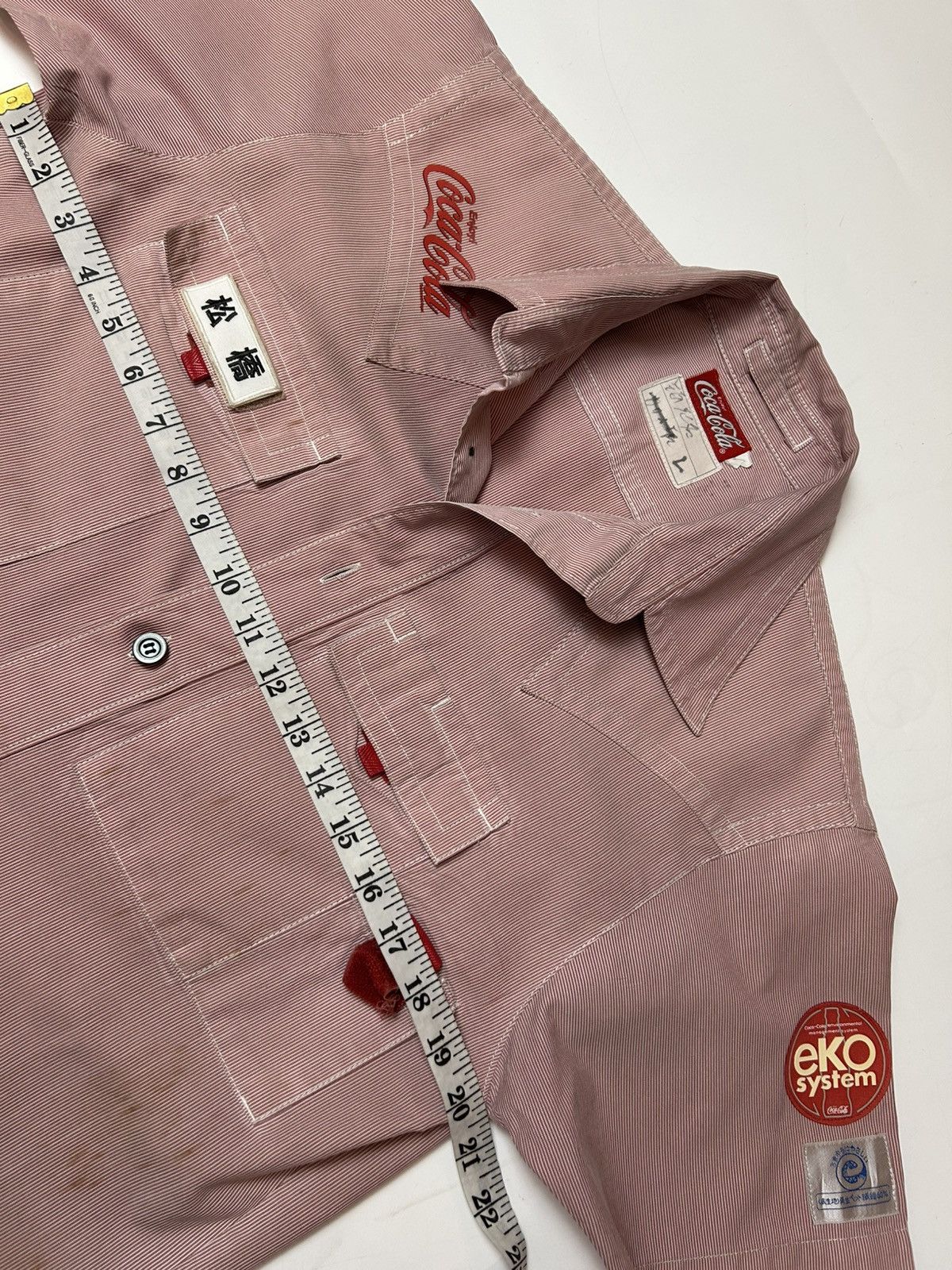 Coca Cola × Japanese Brand × Vintage VINTAGE COCA COLA WORK WEAR SHIRT Size US L / EU 52-54 / 3 - 4 Thumbnail