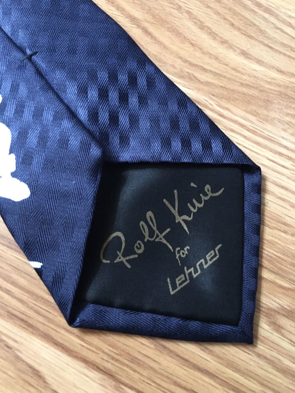 Designer Rolf Knie LEHNER Circus Design Print Silk Mens Tie Size ONE SIZE - 6 Thumbnail
