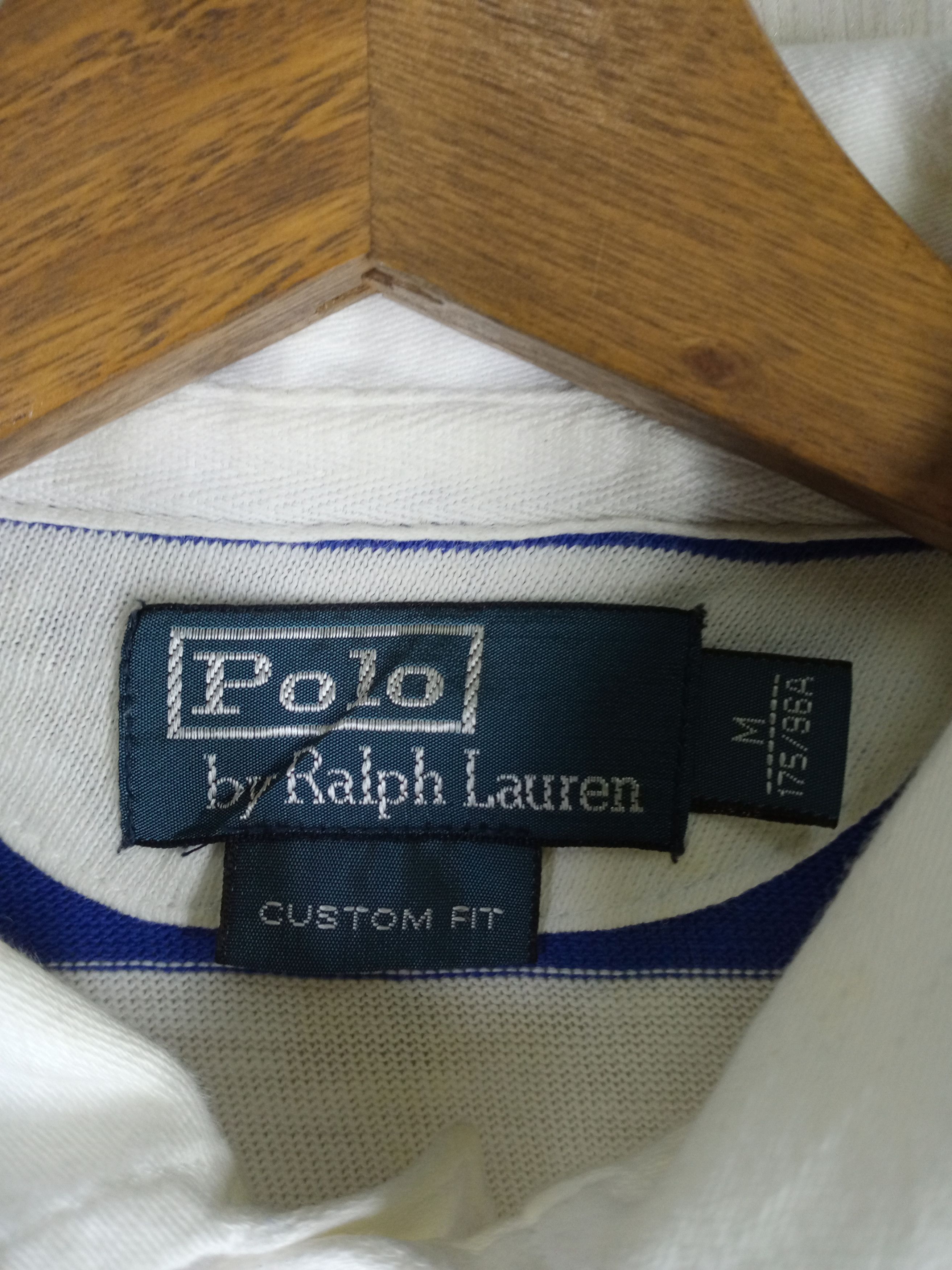 Polo Ralph Lauren Rare Vintage Polo Ralph Lauren Striped Long Sleeve Polo Size US M / EU 48-50 / 2 - 6 Thumbnail