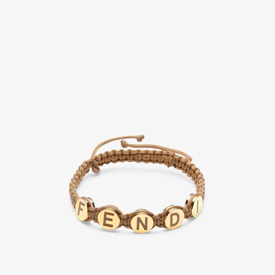 Fendi o1s1wg110925 Size:OS/Fendigraphy Bracelet in Beige Size ONE SIZE - 1 Thumbnail