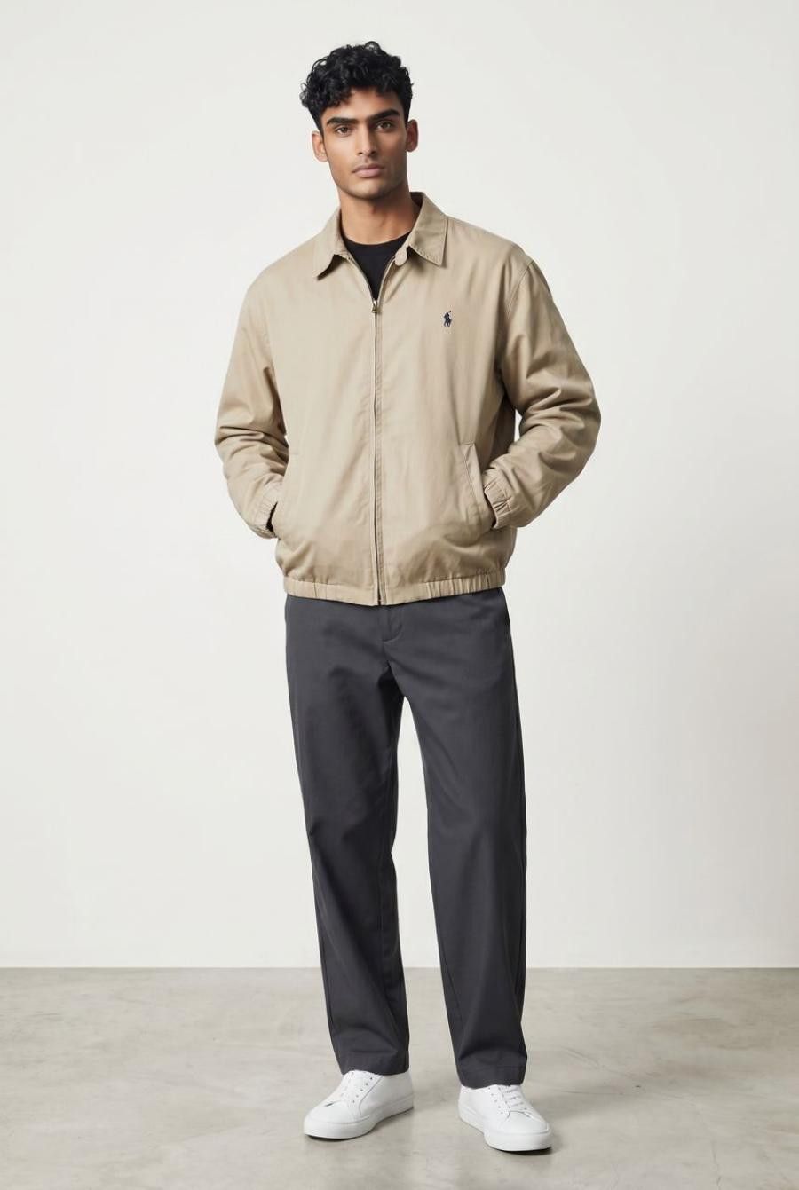 Polo Ralph Lauren Vintage Polo Ralph Lauren Jacket Beige Cotton Small Pony Size US L / EU 52-54 / 3 - 1 Thumbnail