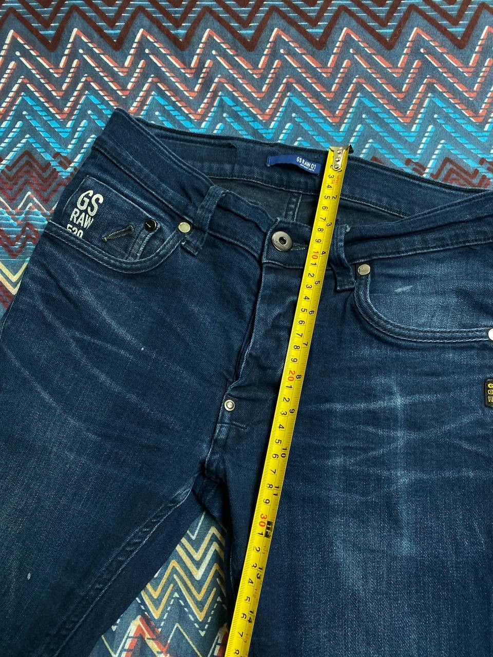 G-Star × Vintage Vintage G star raw denim faded jeans streetwear size 30 Size 30" / US 8 / IT 44 - 10 Thumbnail