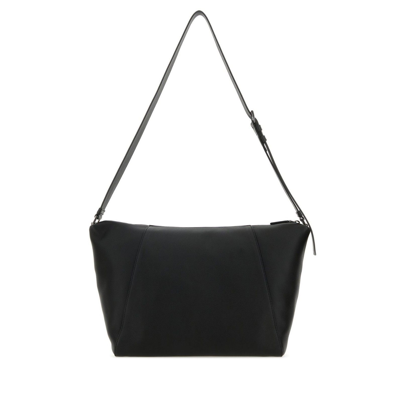 Prada PRADA Large Black Leather Shoulder Bag New And Authentic Size ONE SIZE - 3 Thumbnail