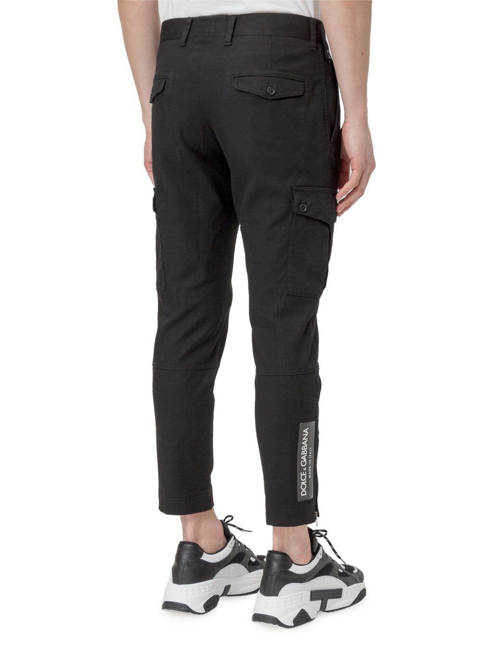 Dolce & Gabbana o1y0125 Cargo Pant in Black Size US 36 / EU 52 - 2 Thumbnail