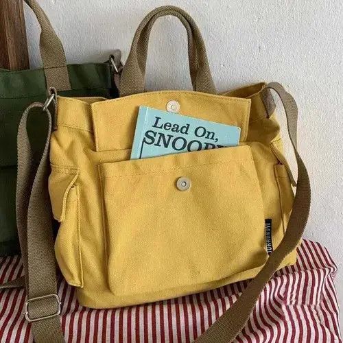 Other Vintage Canvas Casual Messenger Bag Size ONE SIZE - 2 Thumbnail