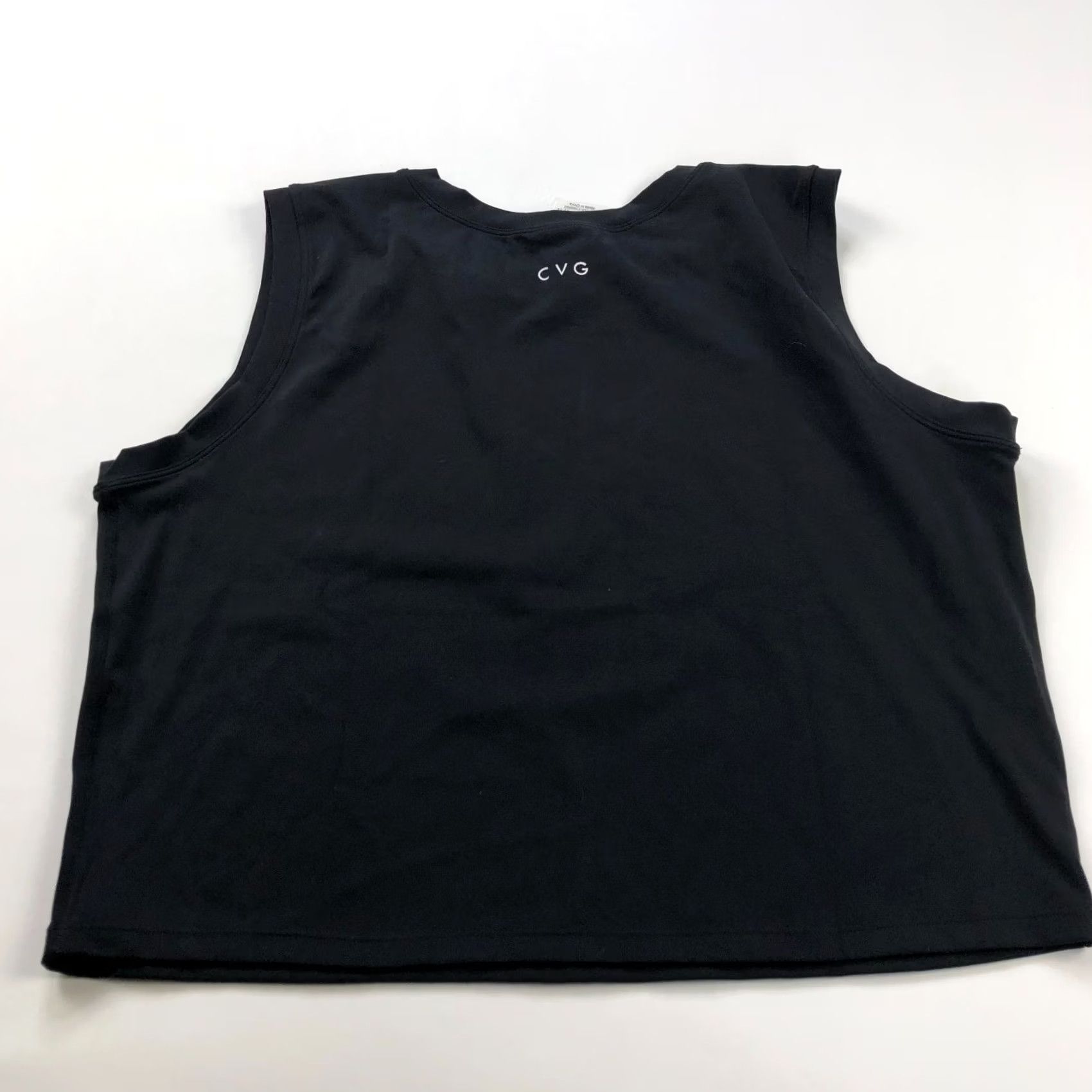 Vintage Constantly Varied Gear Tank Top XXL Black Nylon Crop Athleisure MINT Size XXL / US 16-18 / IT 52-54 - 4 Thumbnail