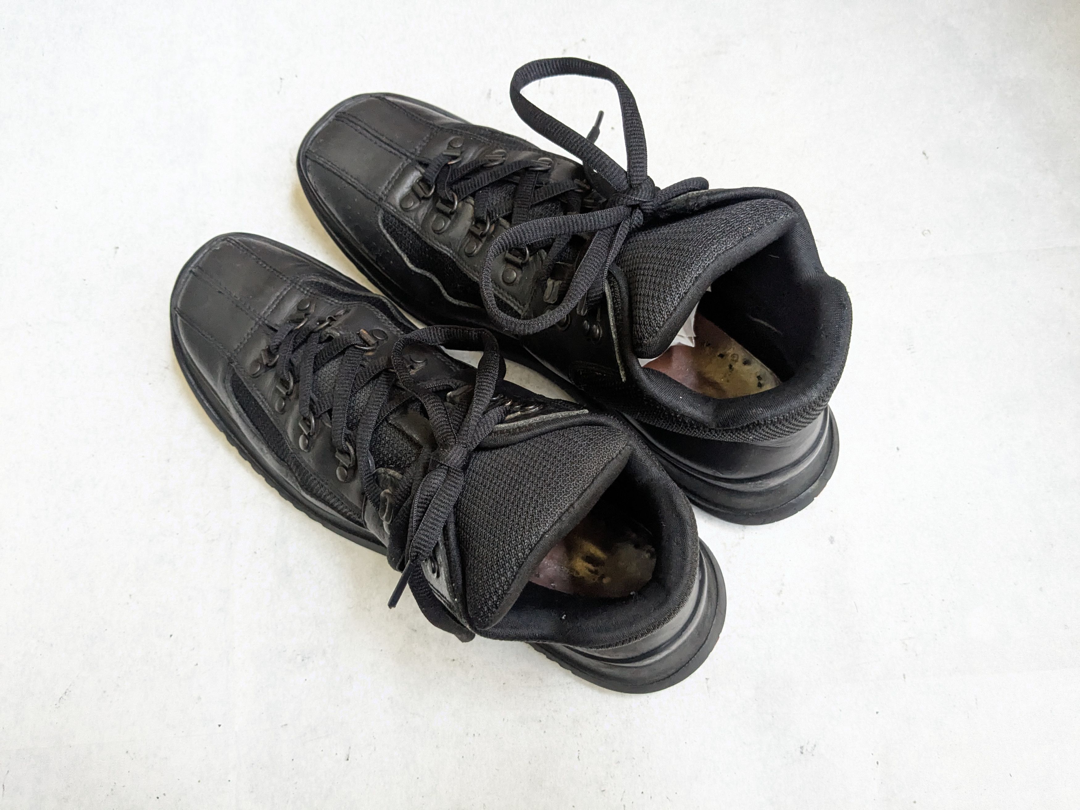 Prada Prada Combat Boots Black 10.5 High Tops Size US 10.5 / EU 43-44 - 16 Thumbnail