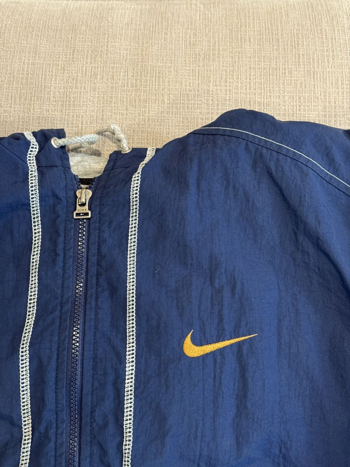 Nike Crazy Vintage Blue Nike Insulated Windbreaker Size US L / EU 52-54 / 3 - 2 Thumbnail