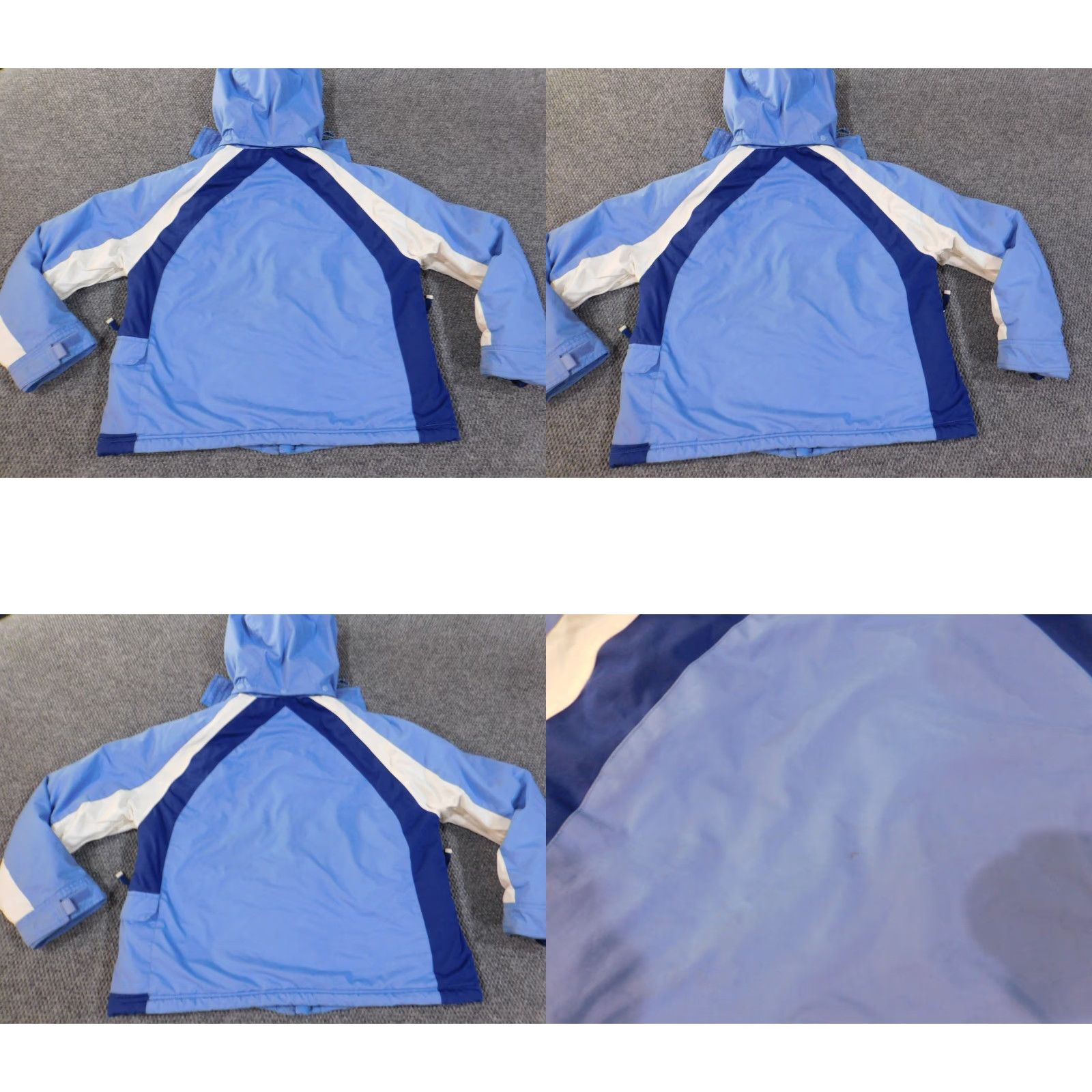 American Eagle Outfitters VINTAGE American Eagle Outfitters Jacket Womens XL Winter Blue Hoodie Outdoors Puffer Zip Lined Size XL / US 12-14 / IT 48-50 - 8 Thumbnail
