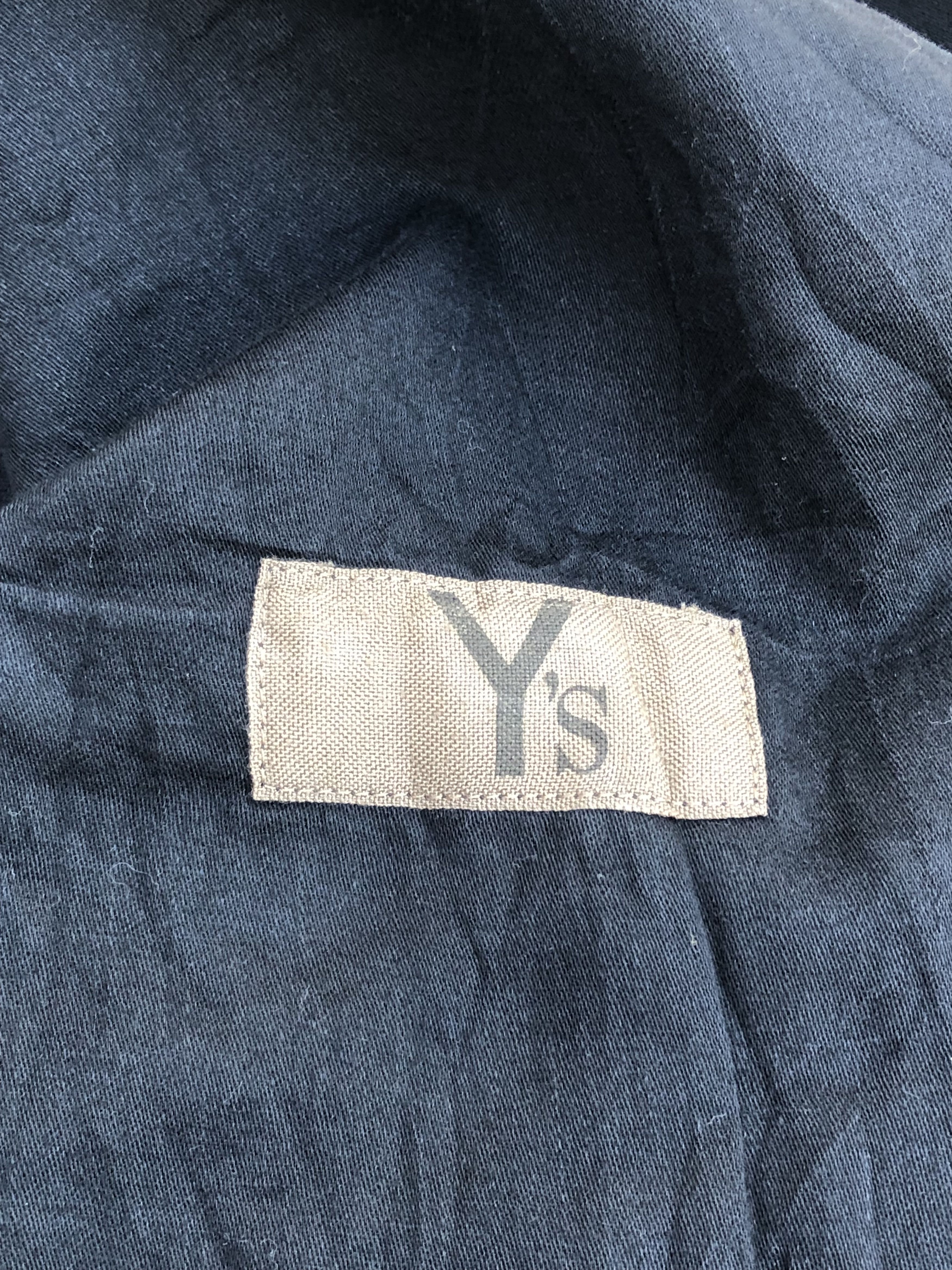 Y's Y’s by Yohji Yamamoto Double-Breasted Black Blazer – Japan Size 48R - 9 Thumbnail