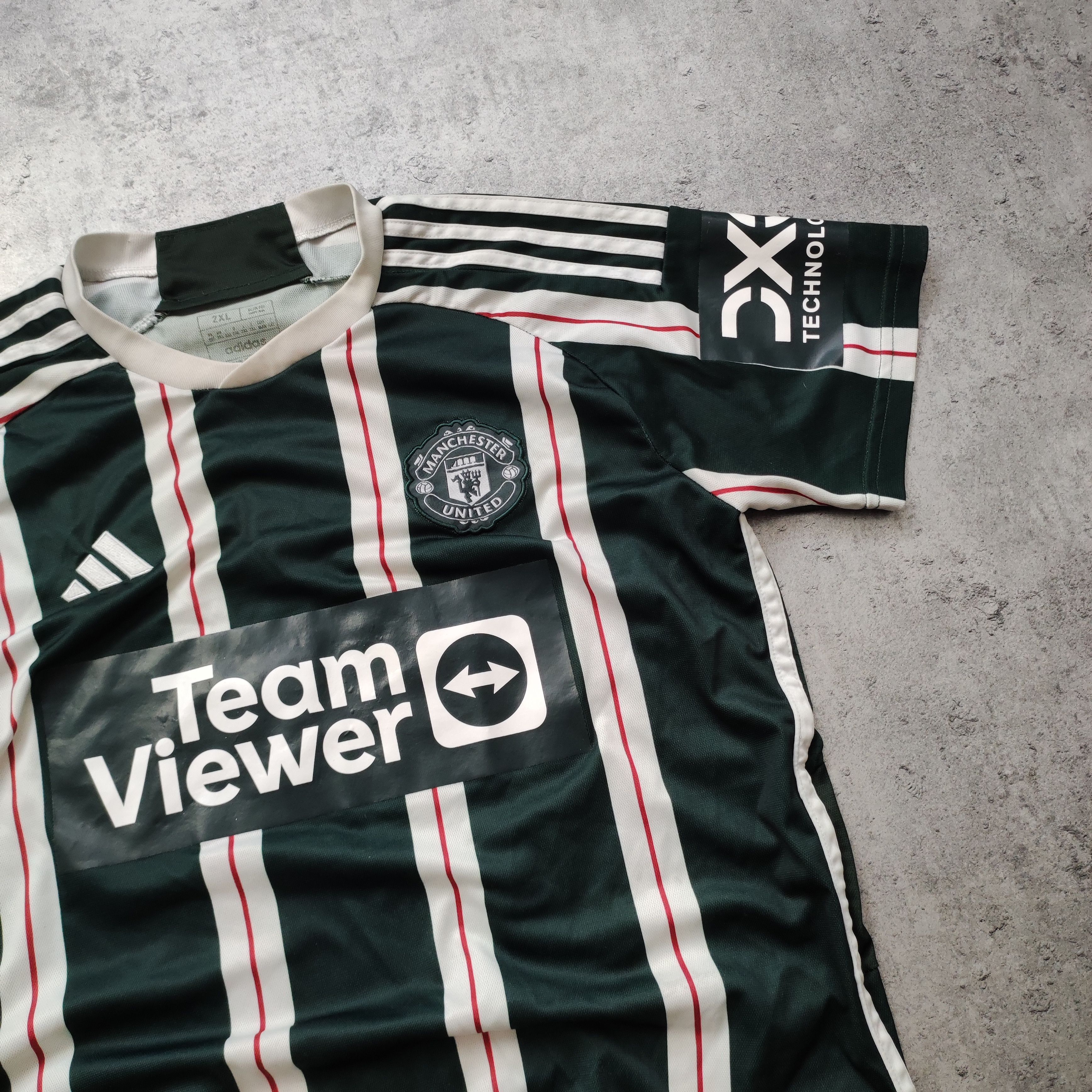 Other RARE Manchester United 2023/24 Away Adidas Football Kit Size US XL / EU 56 / 4 - 3 Thumbnail