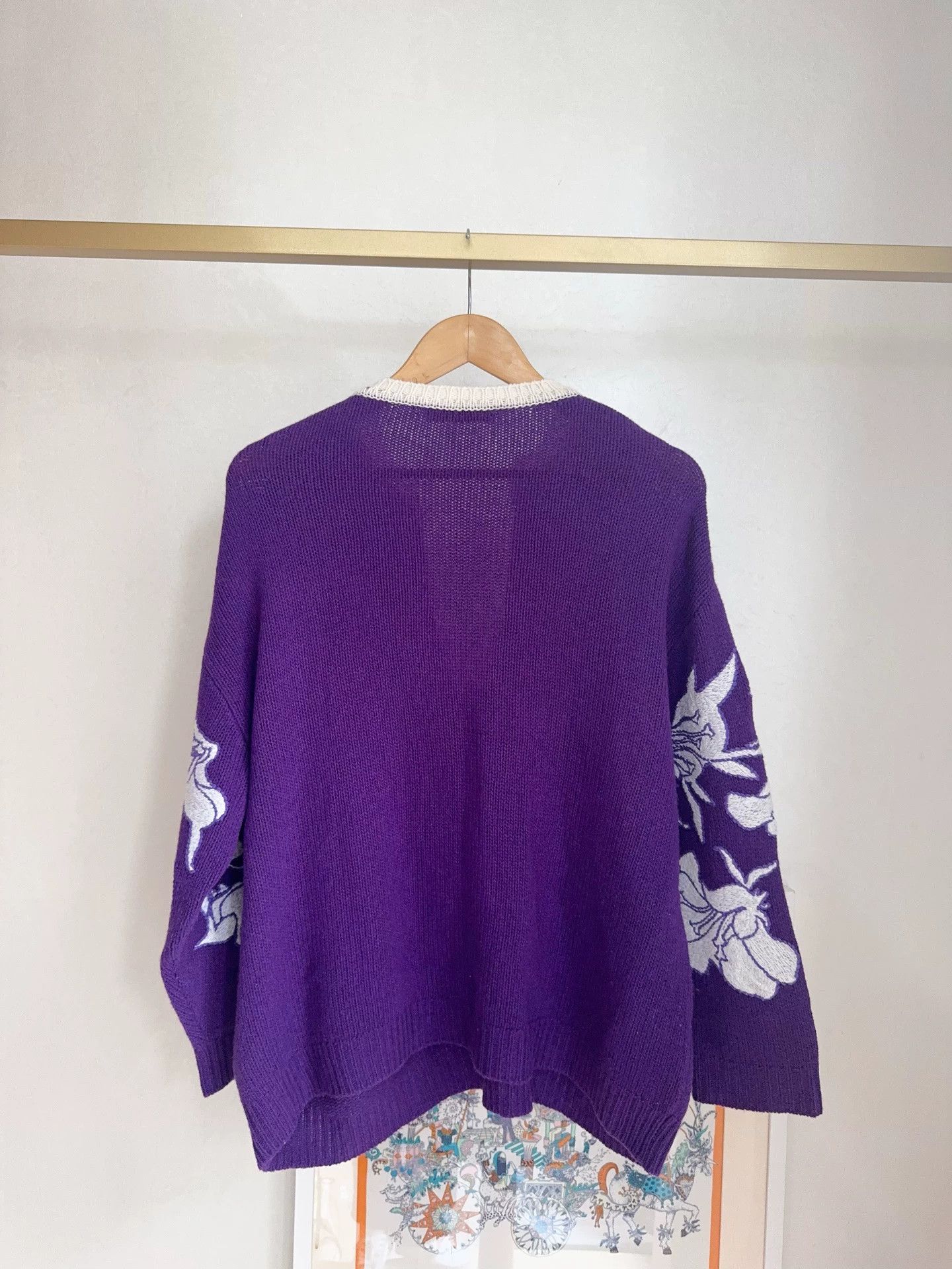 Valentino Valentino Embroidered Runway Sweater S 98 New Size S / US 4 / IT 40 - 2 Thumbnail