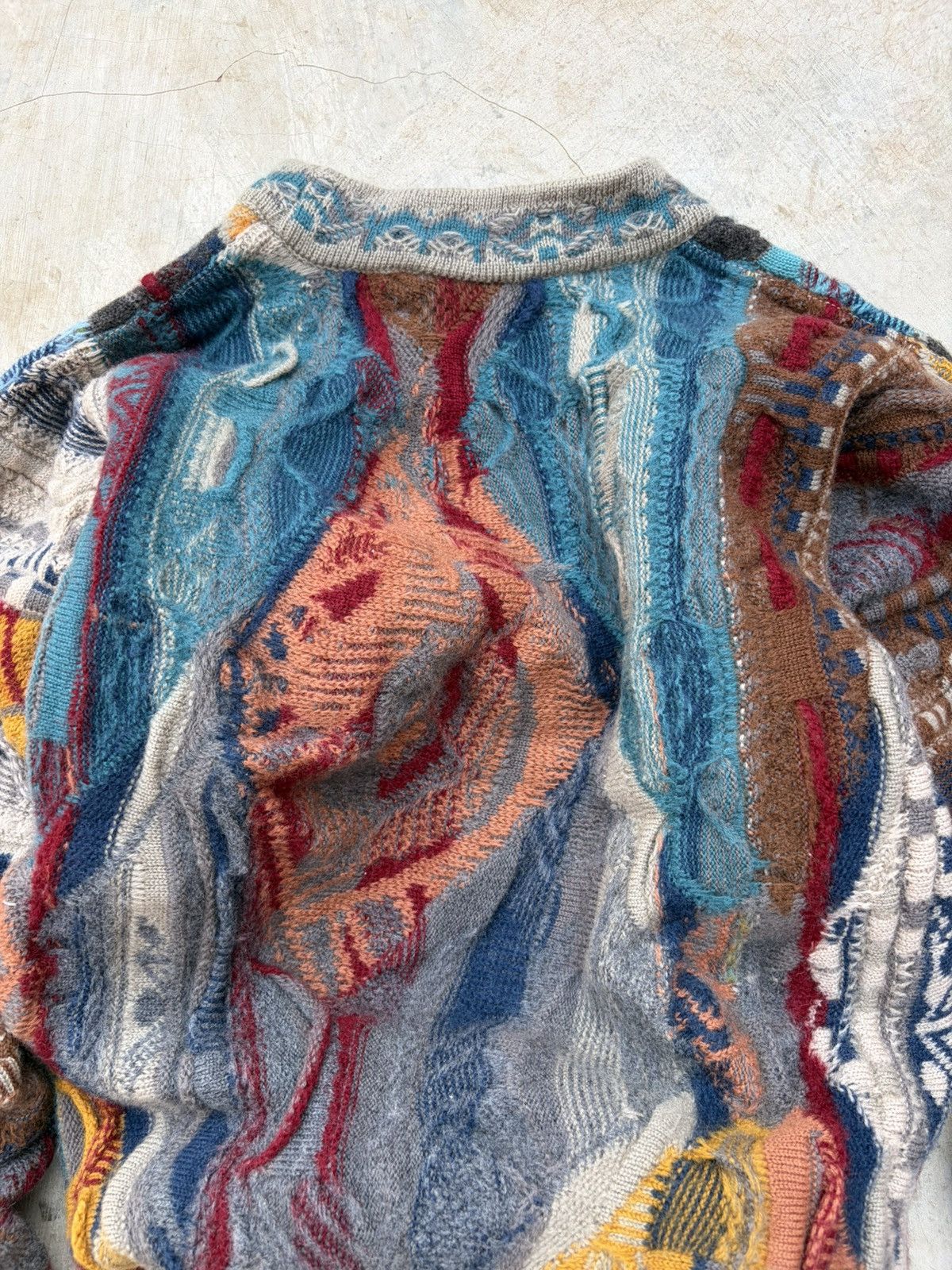 Coogi Vintage 90s Coogi 3D Knit Sweater Size US S / EU 44-46 / 1 - 9 Thumbnail