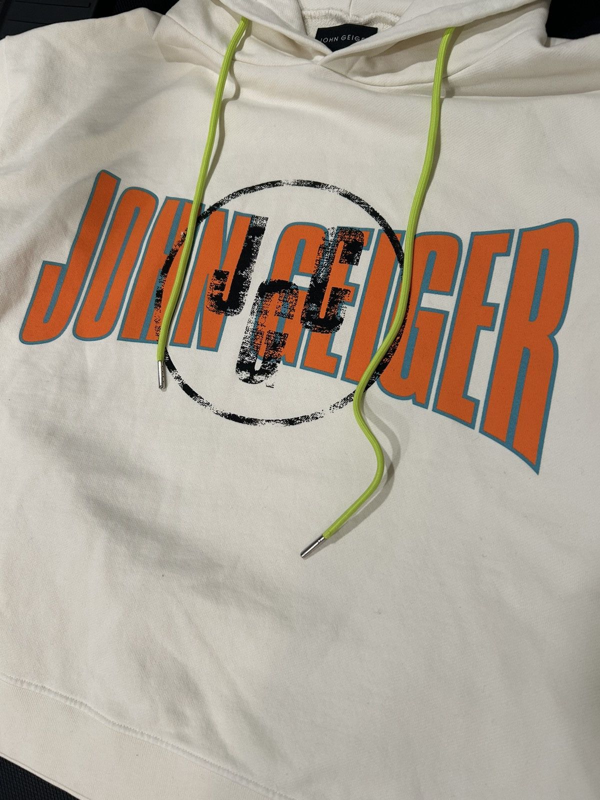 John Geiger John Geiger hoodie USA white rare just don nike style Size US XL / EU 56 / 4 - 2 Thumbnail