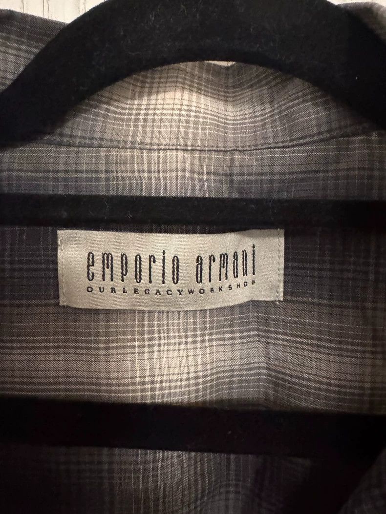 Our Legacy Our Legacy Jointed grid short-sleeved shirt Size US M / EU 48-50 / 2 - 4 Thumbnail