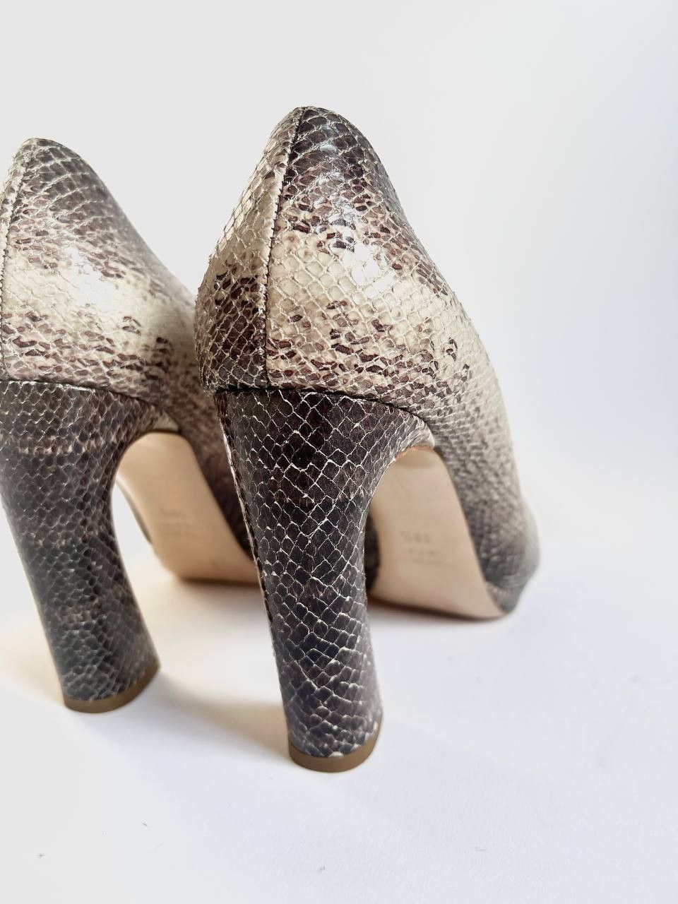 Miu Miu Miu Miu Python High Heels FW99 Size US 9 / IT 39 - 5 Thumbnail