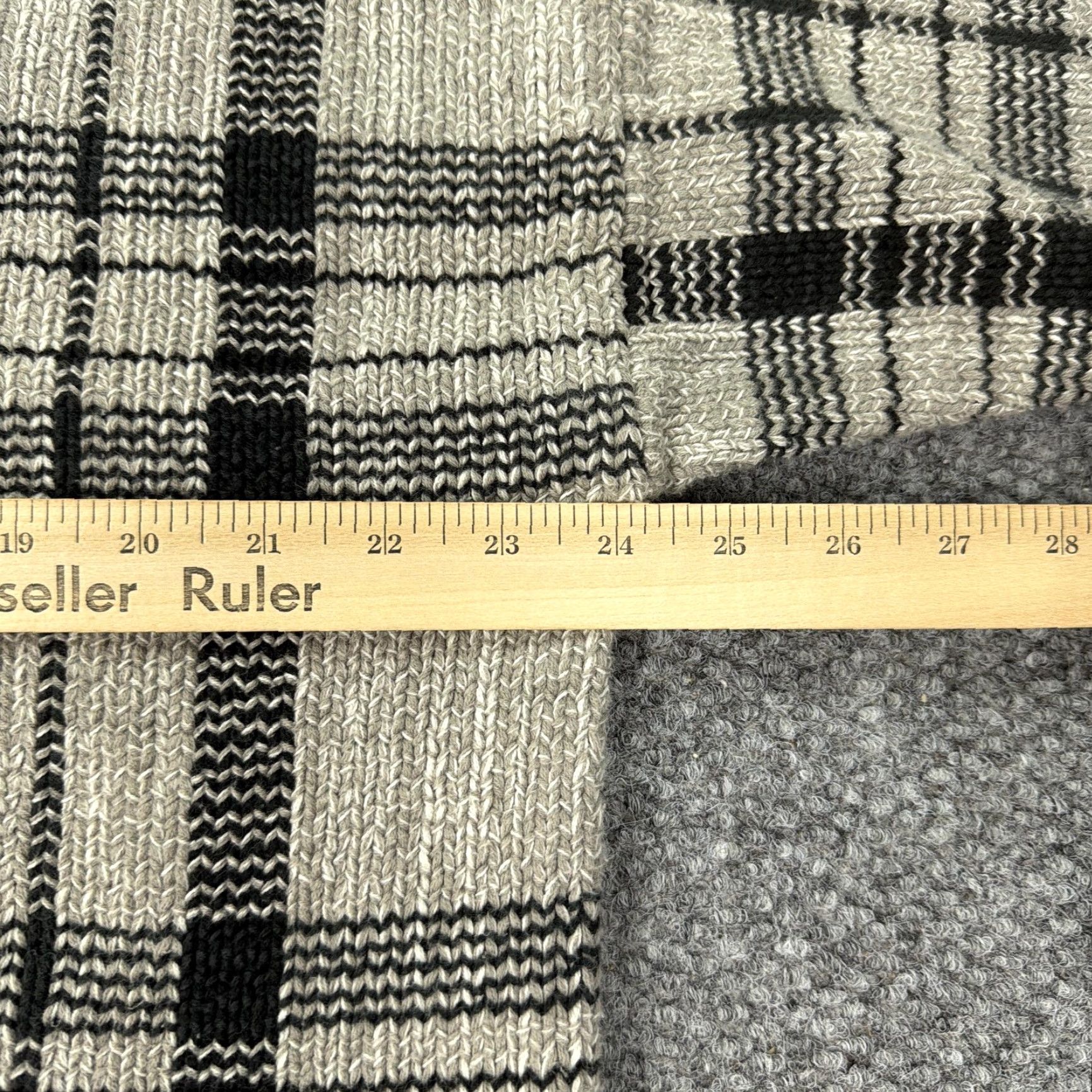 Croft & Barrow VINTAGE Croft & Barrow Sweater Mens XLT Plaid Knit Cotton Crewneck Pullover 90S Mens Size US XL / EU 56 / 4 - 7 Thumbnail
