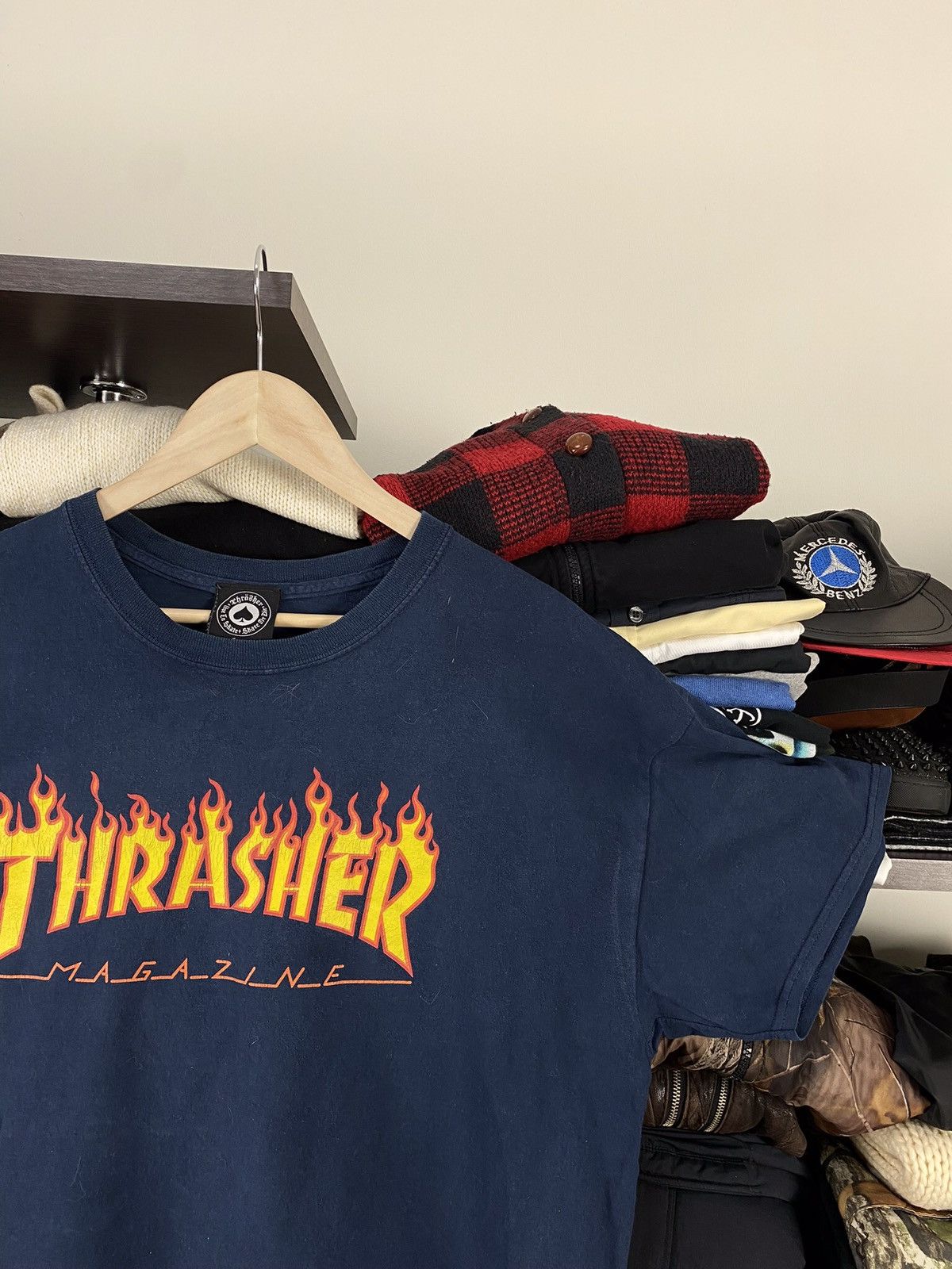 Thrasher × Vintage Thrasher Magazine Skateboarding Tee Vintage Style Size L Size US L / EU 52-54 / 3 - 4 Thumbnail