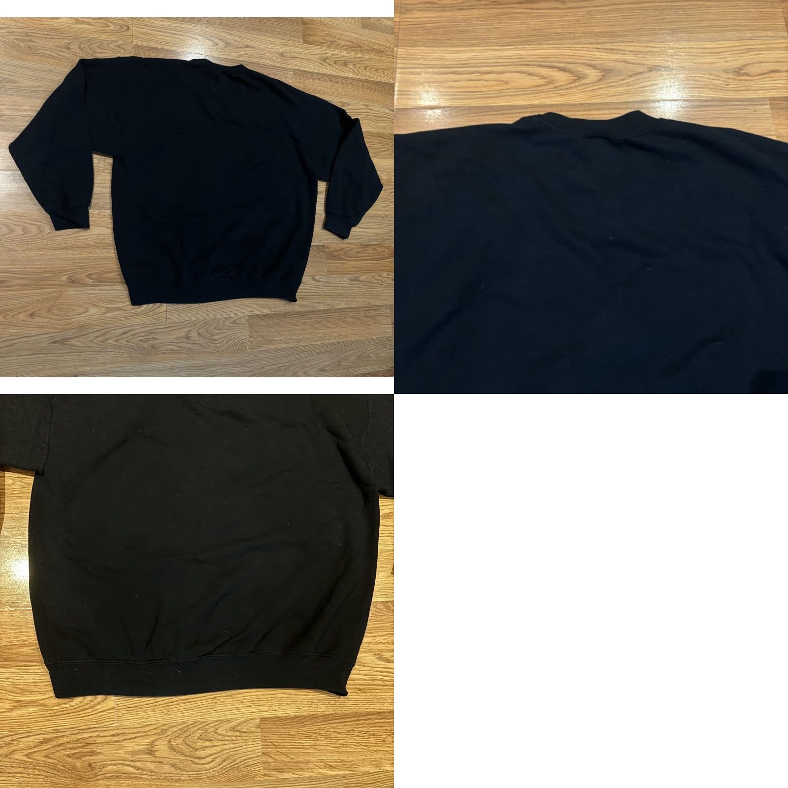Gildan VINTAGE Wu-Tang Clan Black Gold Foil Graphic Logo Pullover Sweatshirt XL Size US XL / EU 56 / 4 - 8 Thumbnail