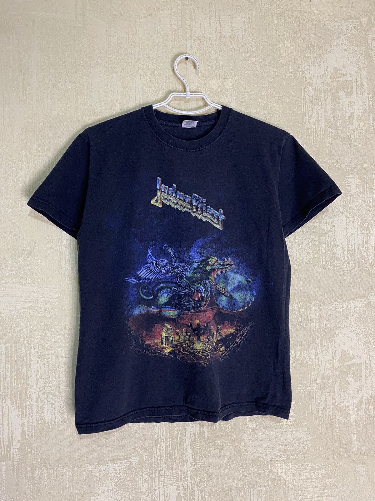Band Tees × Brockum × Vintage Vintage Judas Priest Painkiller Album Cover Tee T-shirt Size US M / EU 48-50 / 2 - 1 Thumbnail