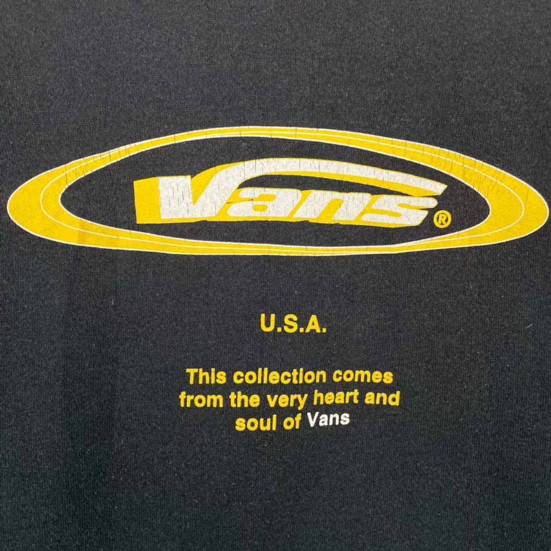 Vans Vintage Vans Backhit Printed Logo Pullover Sweatshirt Size US M / EU 48-50 / 2 - 4 Thumbnail