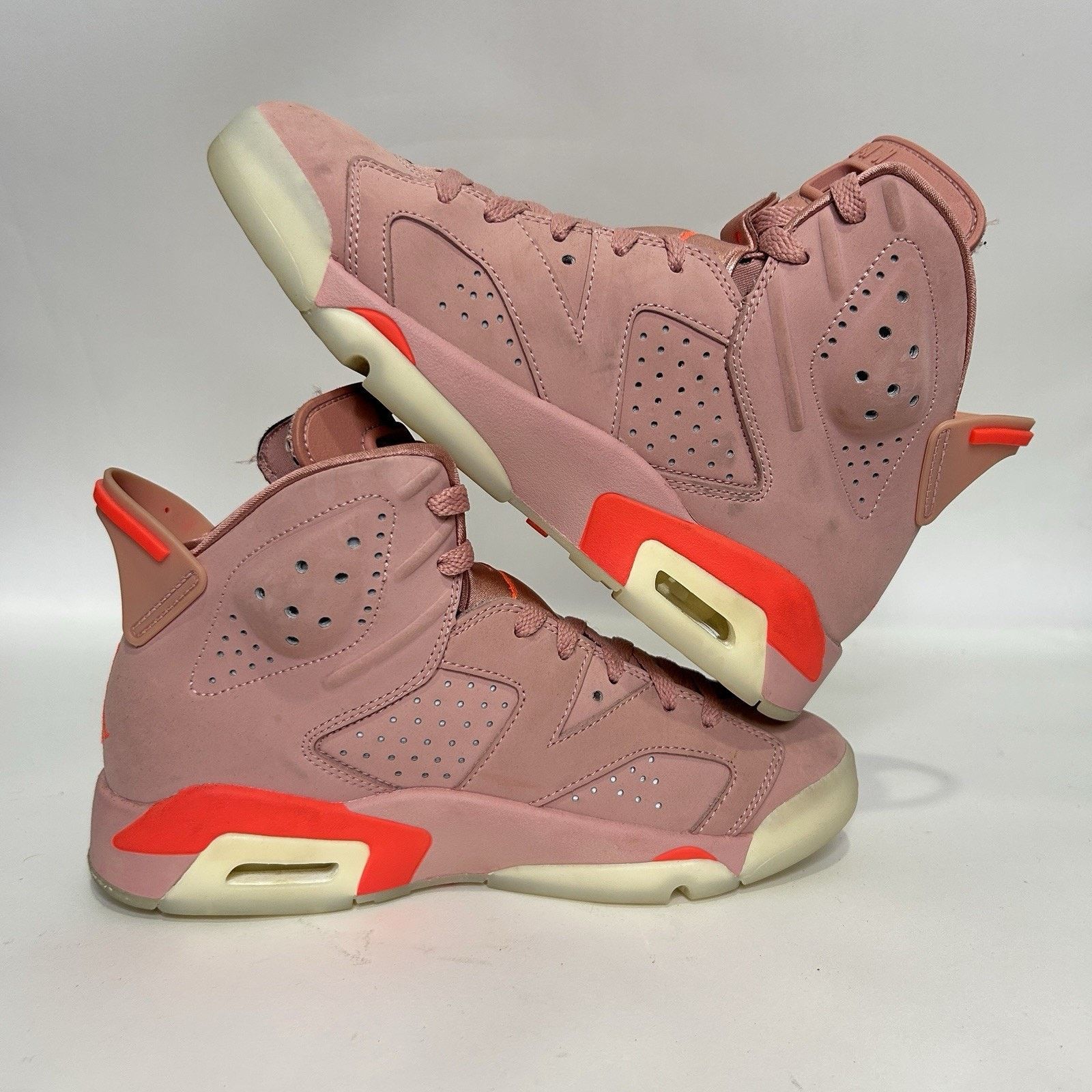 Jordan Brand Aleali May x Nike Air Jordan 6 Retro “Millennial Pink” Size US 7.5 / IT 37.5 - 7 Thumbnail