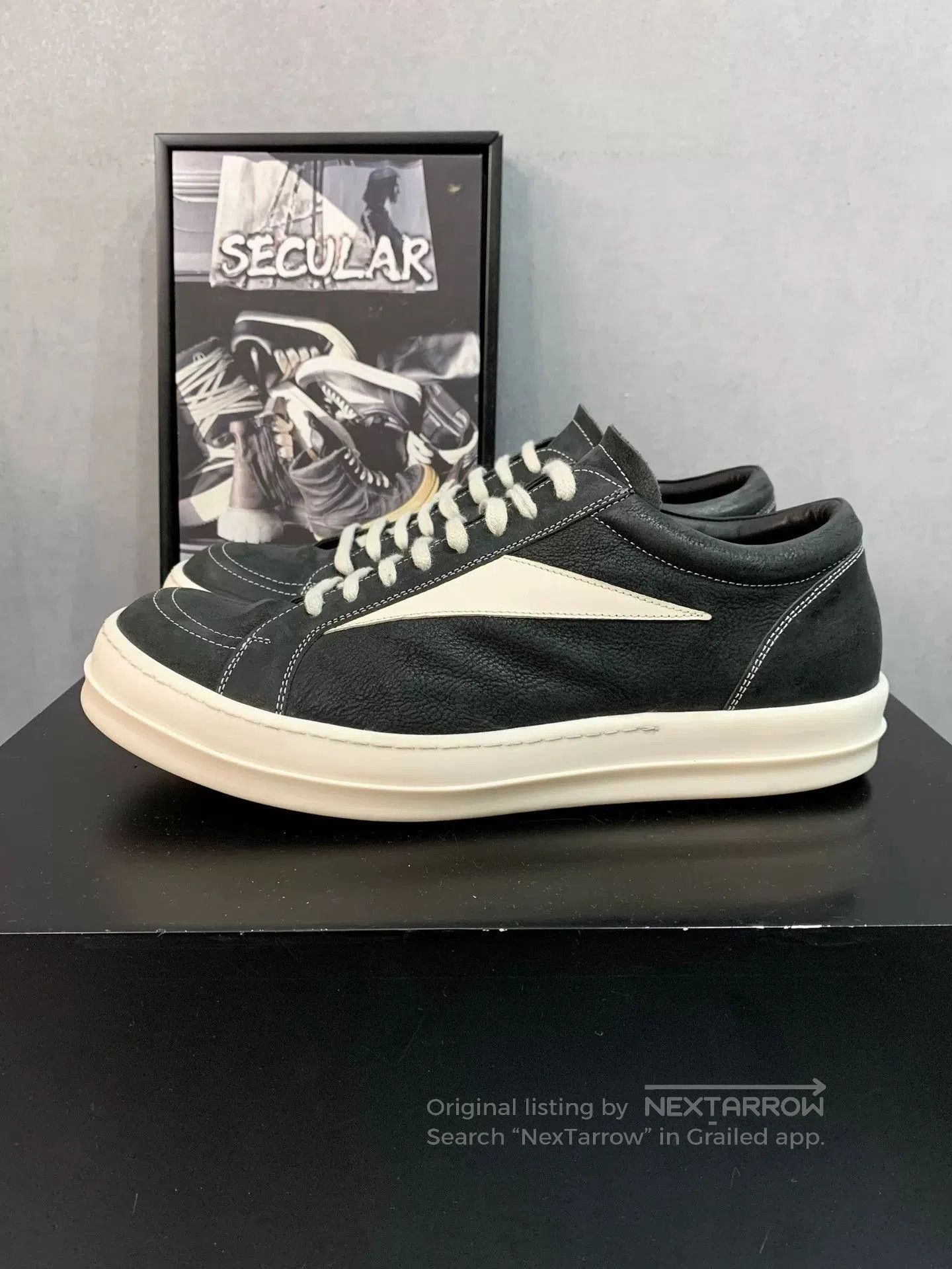Rick Owens Rick Owens Men's Low. Size US 11 / EU 44 - 2 Thumbnail