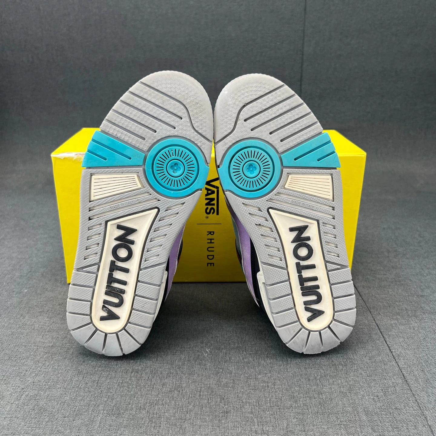 Louis Vuitton LV Trainer Macaron Good Condition Rare Size 34 Size US 4 / IT 34 - 6 Thumbnail