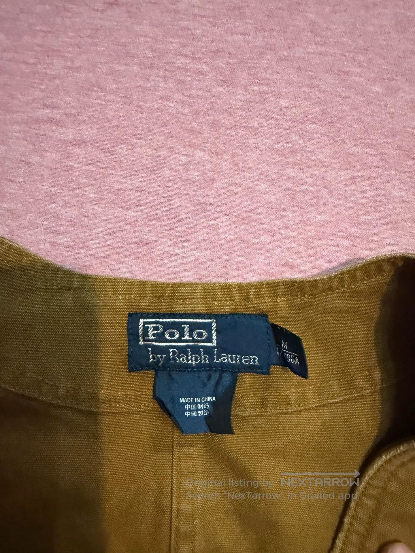 Polo Ralph Lauren Polo Old Blue Label Thick Canvas Washed Vest. Size US M / EU 48-50 / 2 - 6 Thumbnail