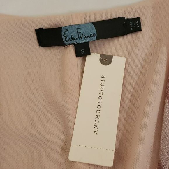 Anthropologie × Eva Franco Anthropologie Eva Franco Streetwater Wrap Top Striped Pink S Size S / US 4 / IT 40 - 11 Thumbnail