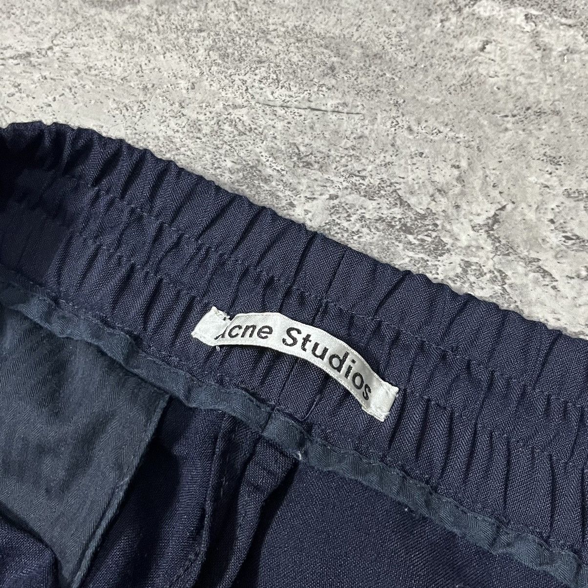 Acne Studios Acne Studios Ryder L Wool Mohair Pant - Navy Size US 32 / EU 48 - 8 Thumbnail