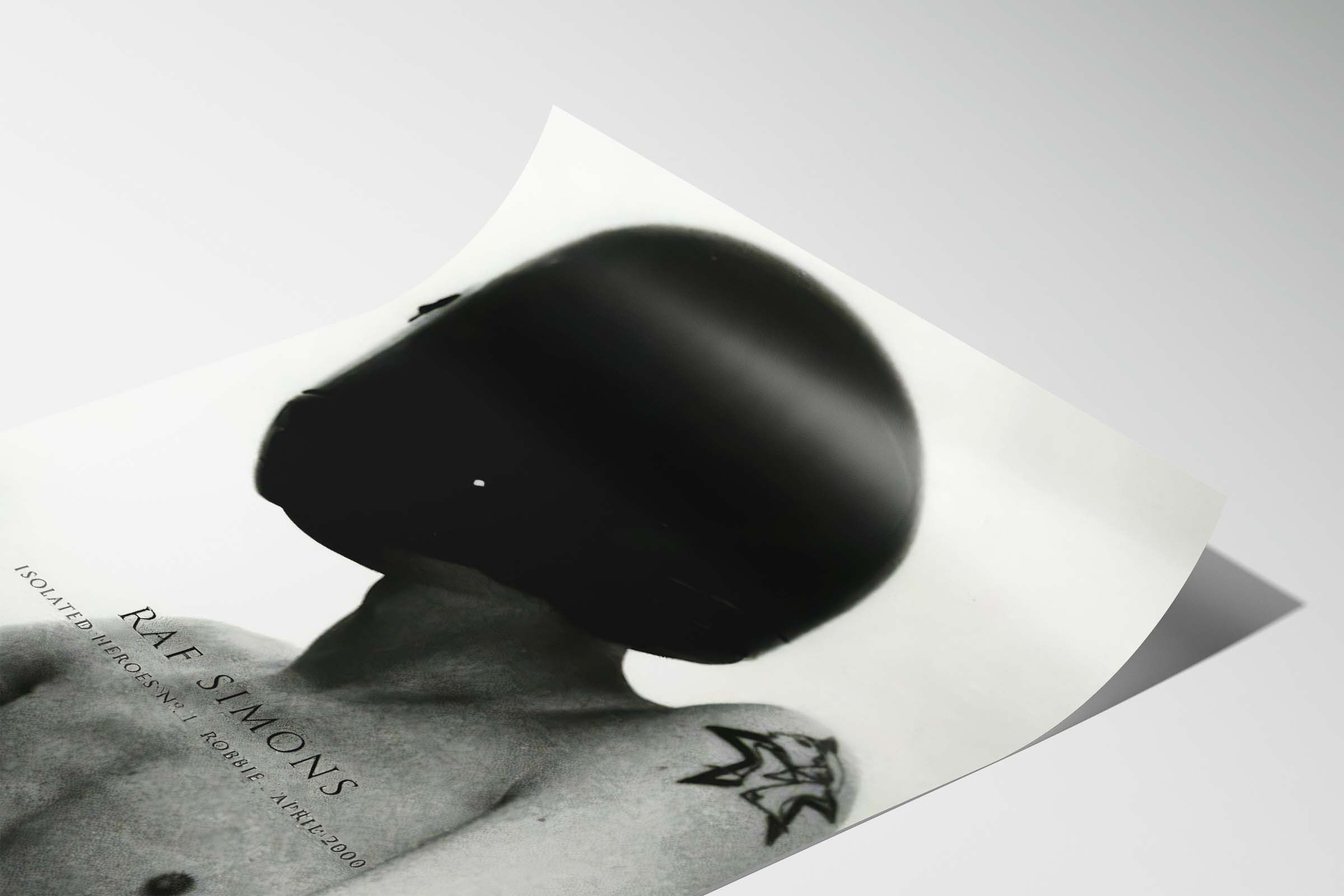 Raf Simons Raf Simons 2000 Poster Gift Vintage Archive Art Book Logo Size ONE SIZE - 2 Thumbnail