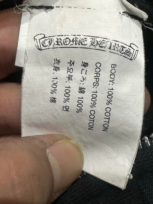 Chrome Hearts Chrome Hearts Plus Cross Horseshoe Thermal Zip-Up Hoodie Size US M / EU 48-50 / 2 - 5 Thumbnail