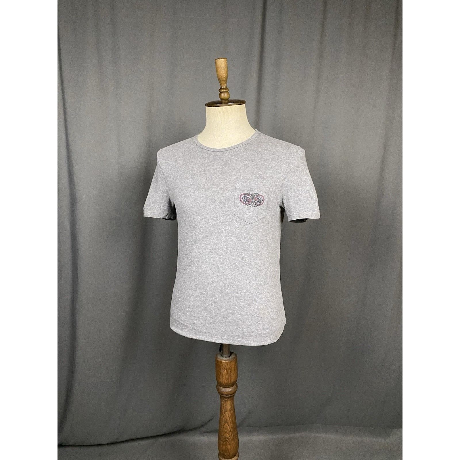 Gucci Gucci Auth Vintage Big Logo Men's Gray T-Shirt Size S Size US S / EU 44-46 / 1 - 2 Thumbnail