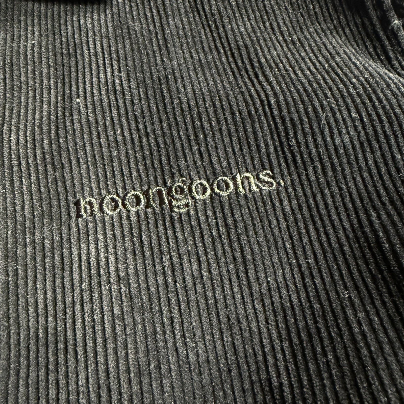 Noon Goons Noon Goons Clubhouse Black Corduroy Zip Jacket – Men's Large Size US L / EU 52-54 / 3 - 2 Thumbnail