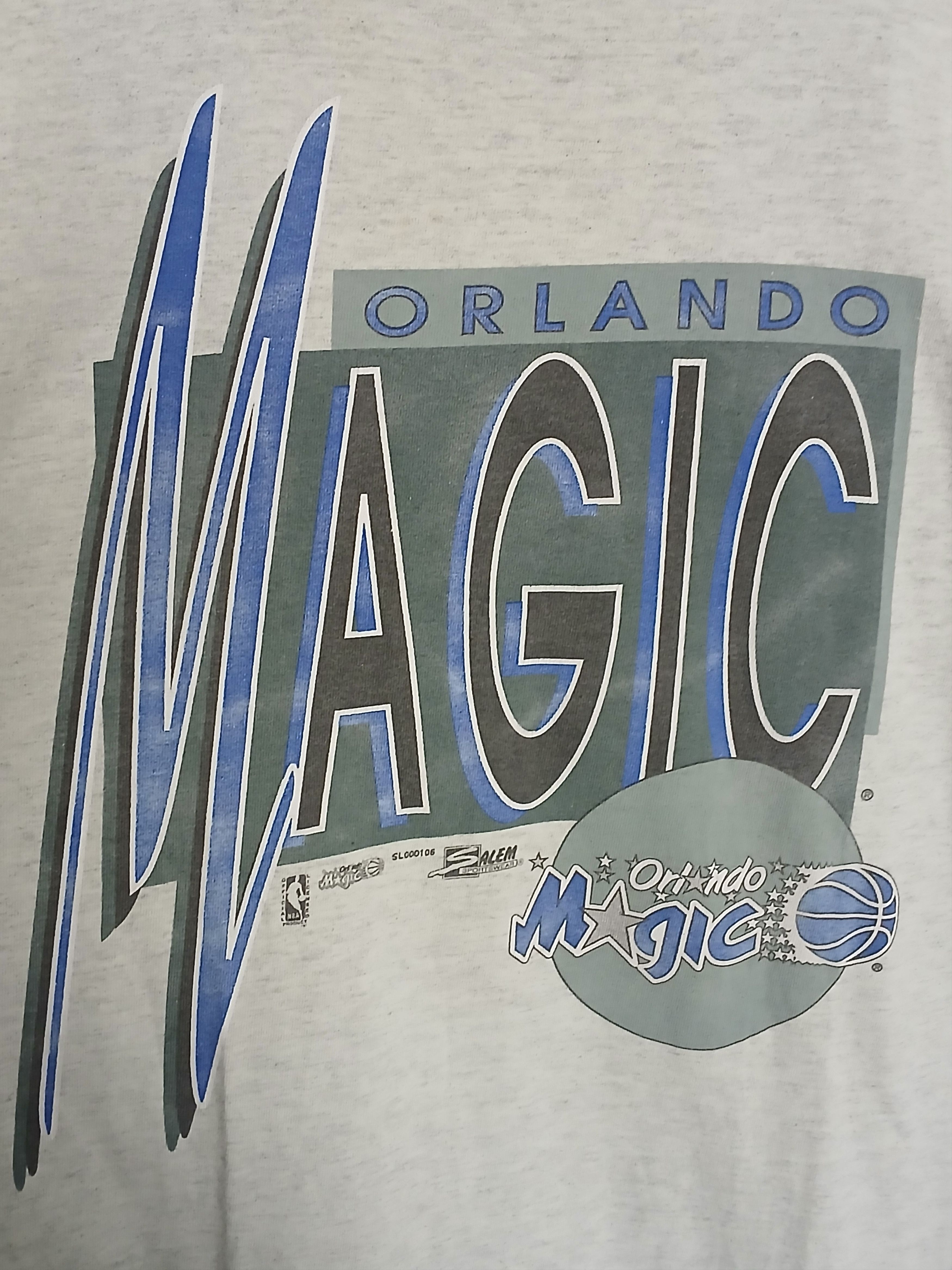 NBA × Vintage Vintage NBA Orlando Magic Basketball Single Stitch T-Shirt Size US L / EU 52-54 / 3 - 3 Thumbnail