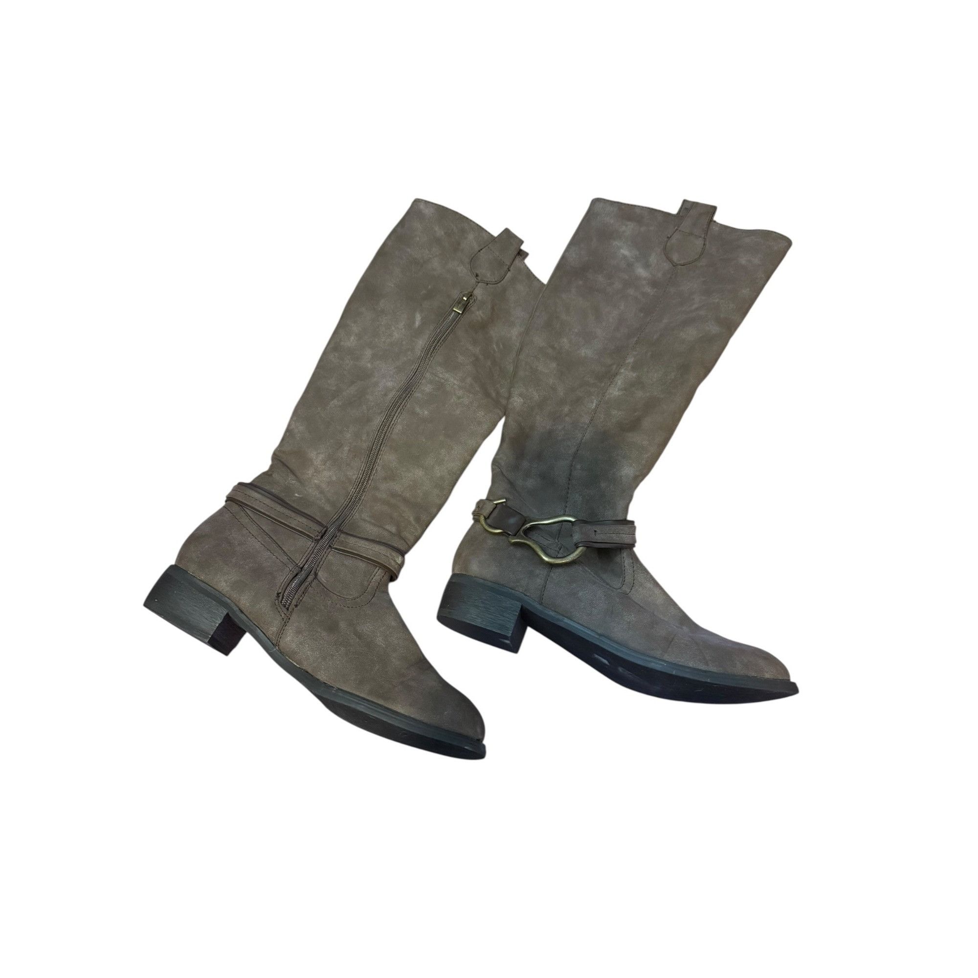 Other WANTED “Jockey” Tall Brown Boots – Women’s Size 10 Size US 10 / IT 40 - 2 Thumbnail
