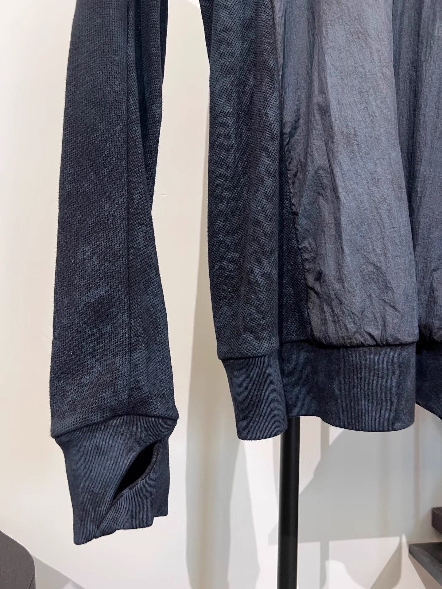 11 By Boris Bidjan Saberi 11by BBS CR1 Ink Faded Mesh Pullover K35 Size US L / EU 52-54 / 3 - 4 Thumbnail